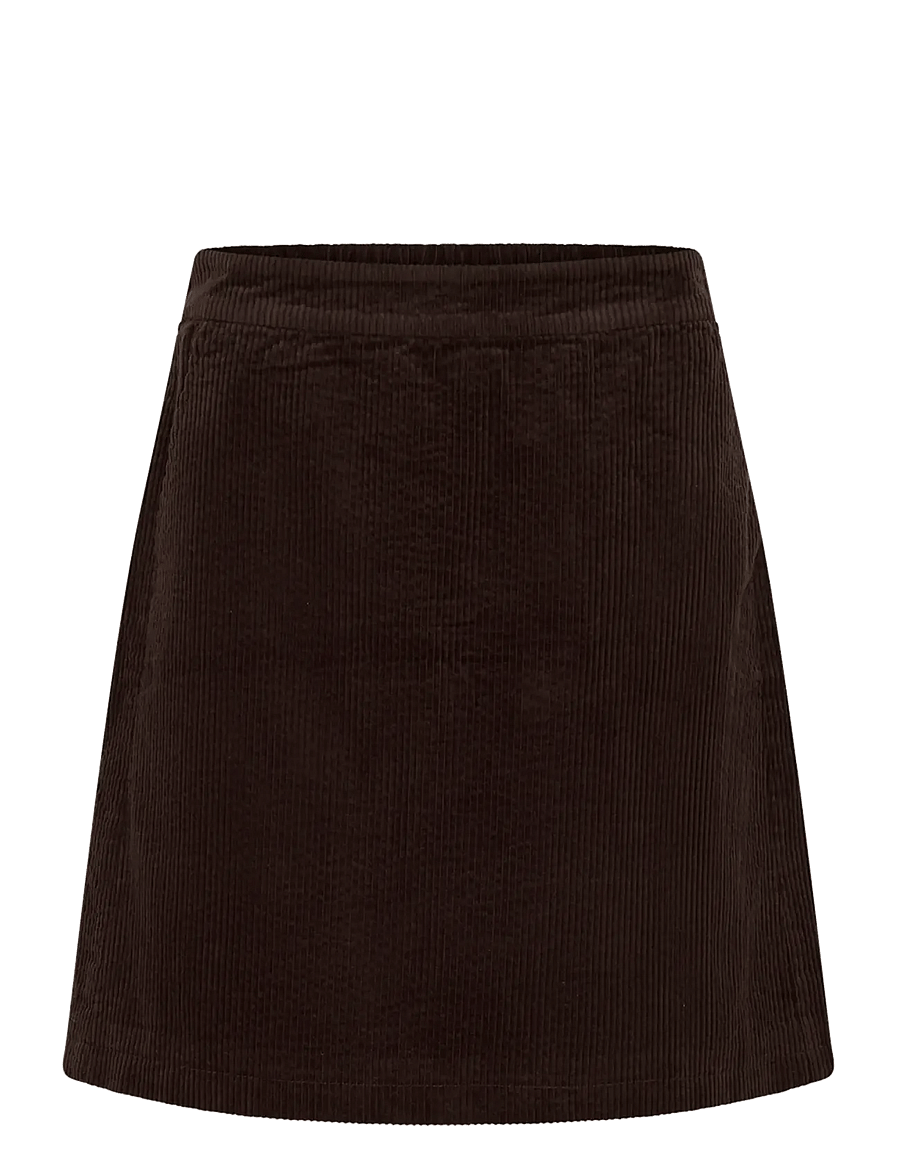 Culture - CUmadelyn Klay Skirt - short skirts - coffee bean - 0