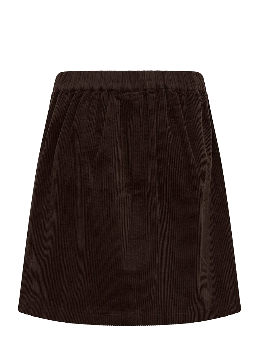 Culture - CUmadelyn Klay Skirt - short skirts - coffee bean - 1