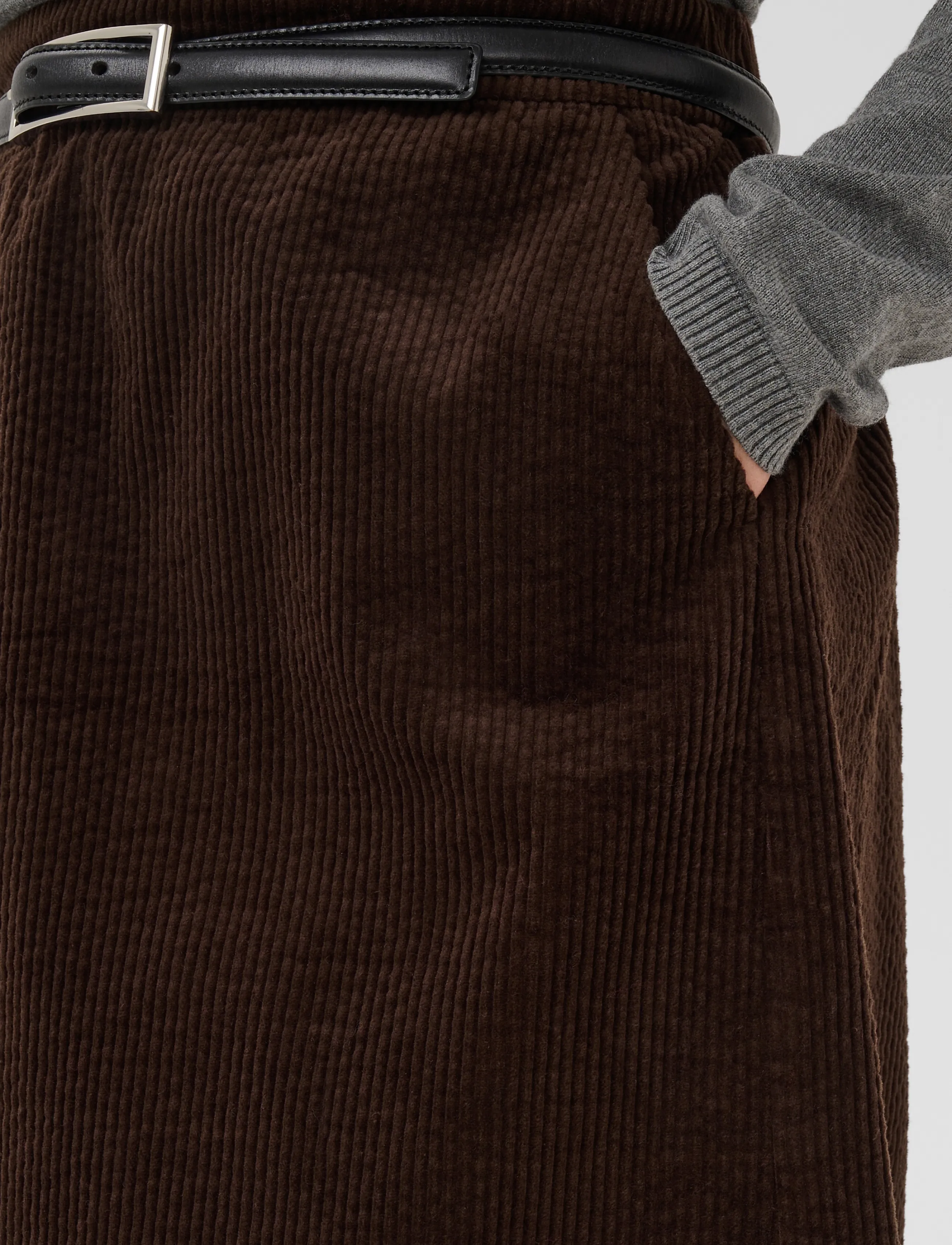 Culture - CUmadelyn Klay Skirt - short skirts - coffee bean - 5
