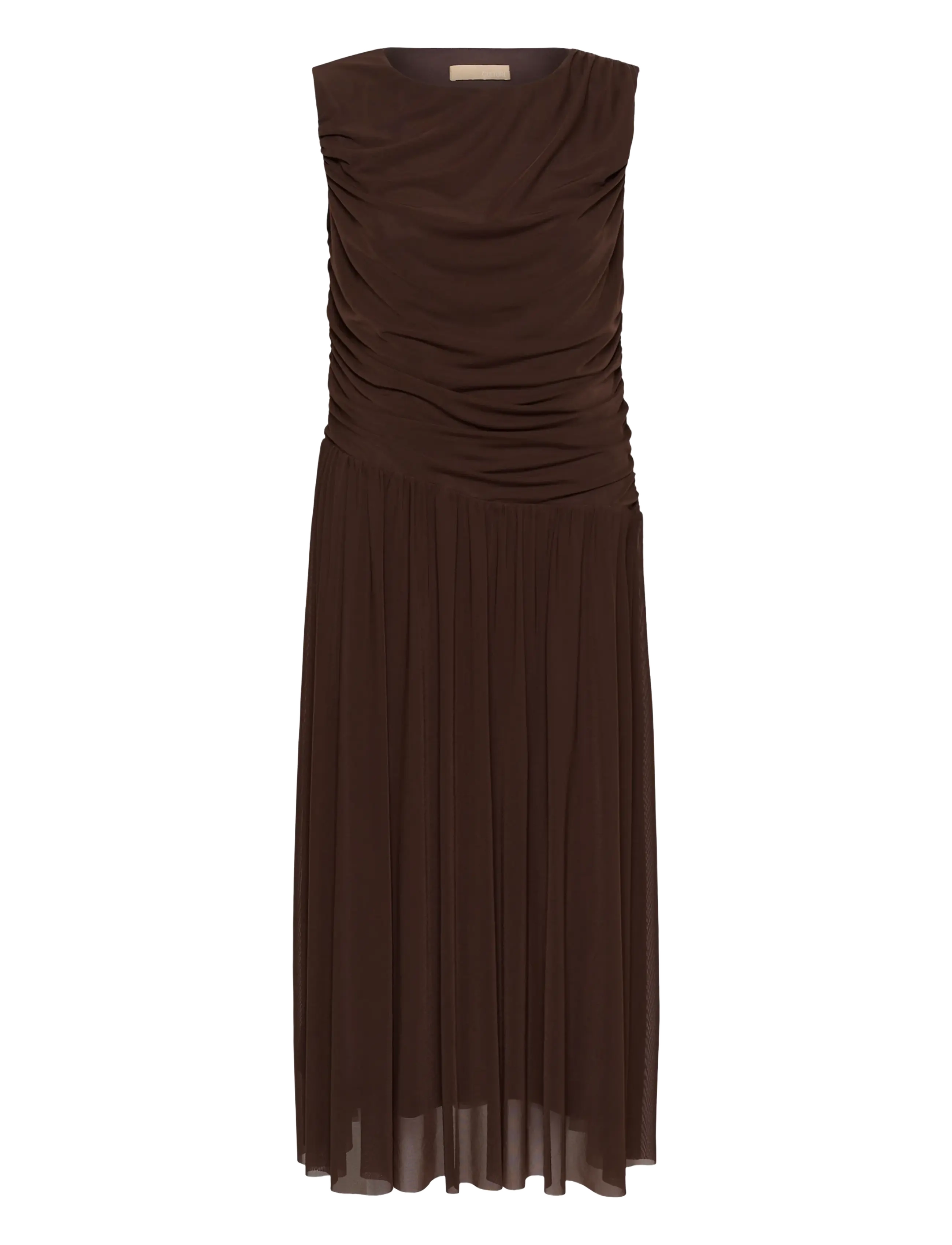 Culture CUclark Ashley Dress - Partykleider - COFFEE BEAN / brown