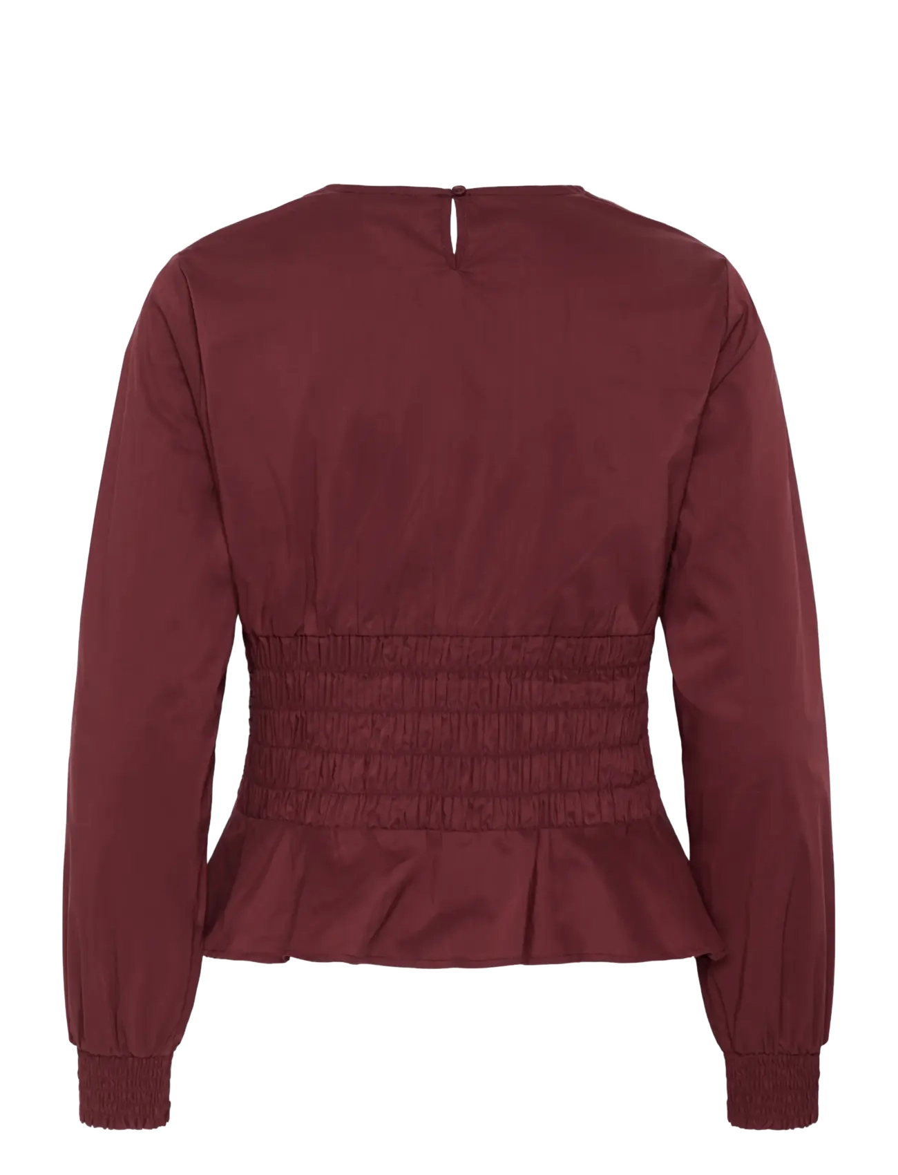 Culture - CUajda Antoinett Blouse - langærmede bluser - chocolate truffle - 1