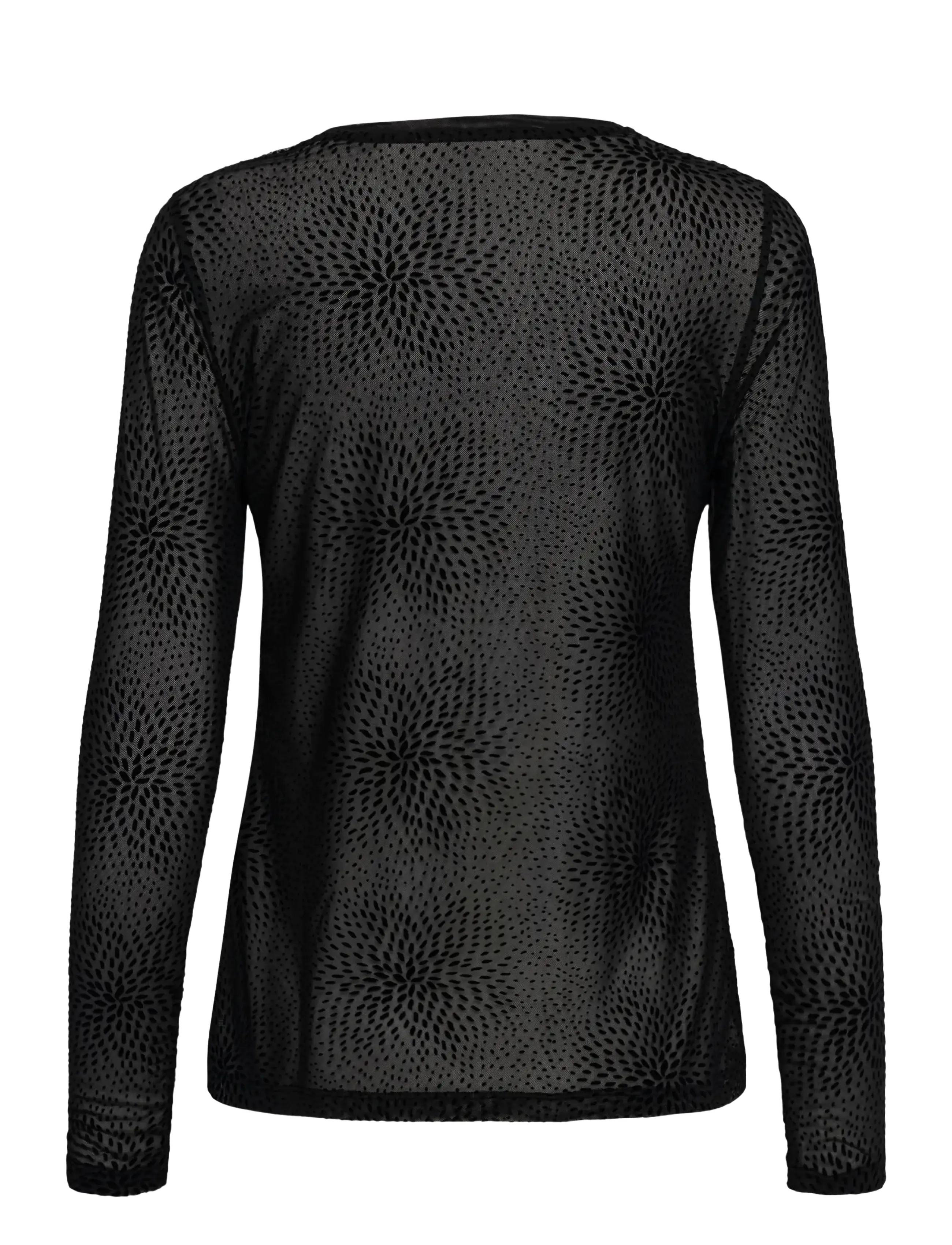 Culture - CULAYA MESH BLOUSE - langärmlige blusen - meteorite flower - 1