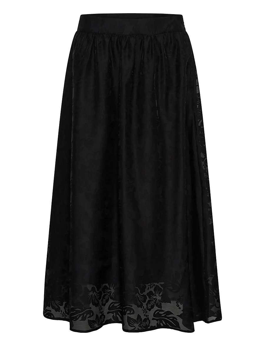 Culture - CUBRILLA SKIRT - maxi nederdele - meteorite - 0
