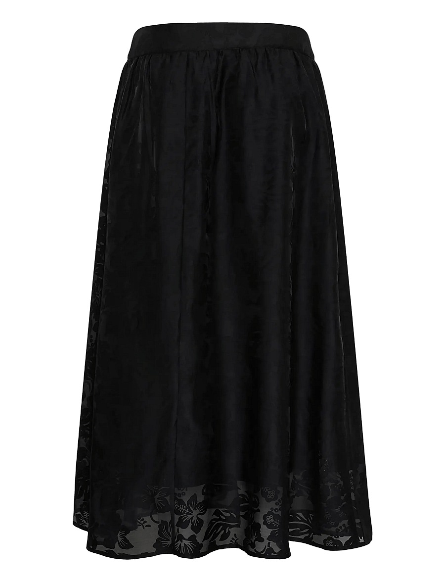 Culture - CUBRILLA SKIRT - maxi nederdele - meteorite - 1