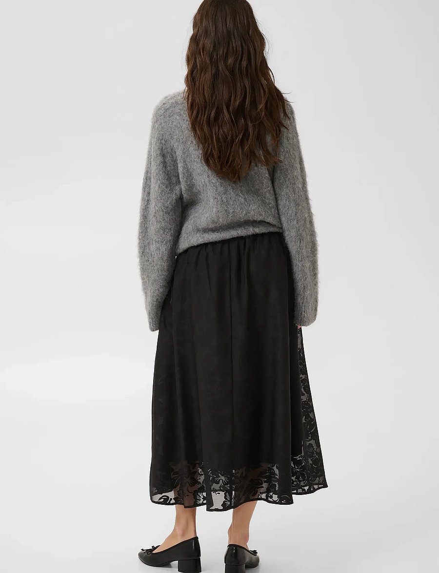 Culture - CUBRILLA SKIRT - maxi nederdele - meteorite - 4