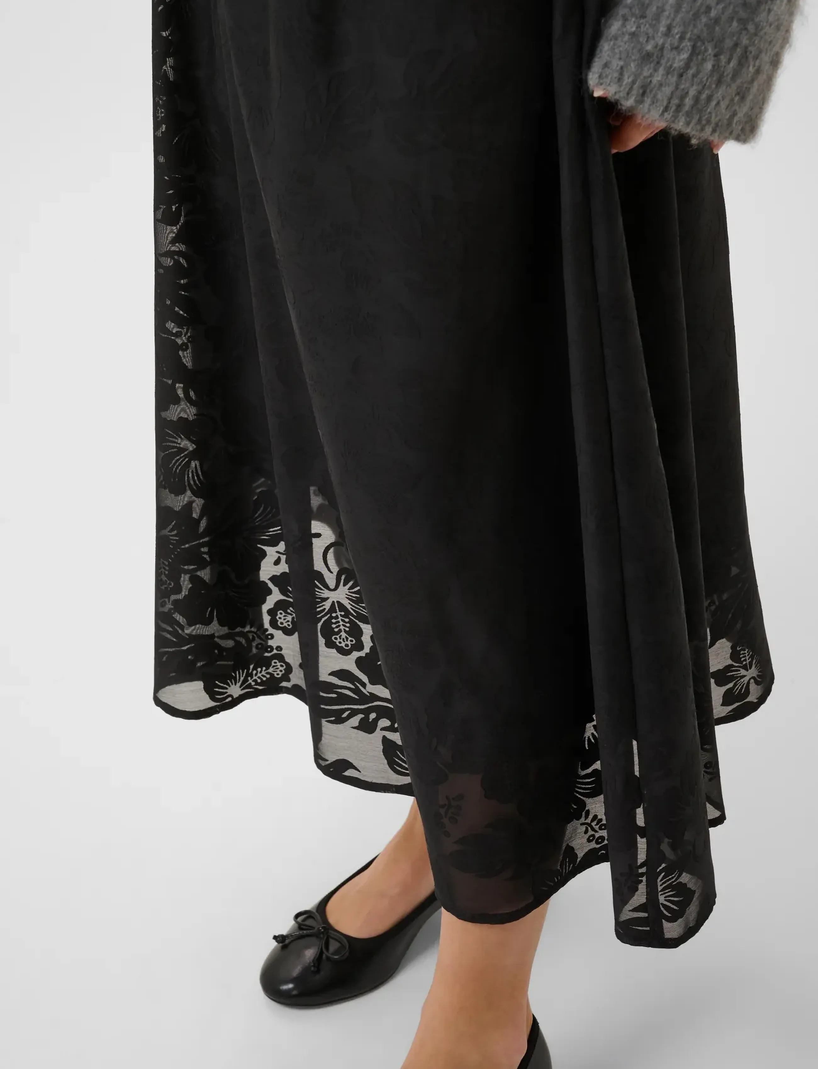 Culture - CUBRILLA SKIRT - maxi röcke - meteorite - 5