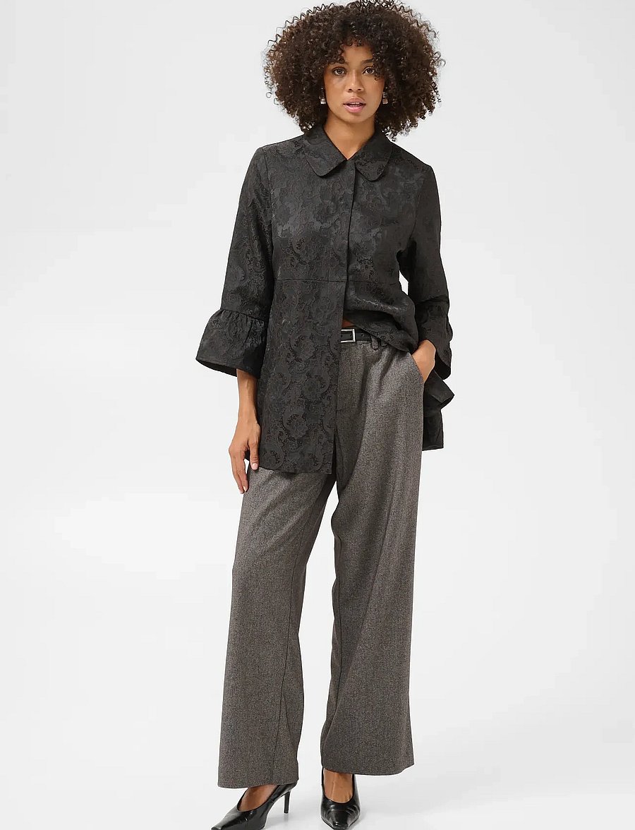 Culture - CUGILANA JACKET - leichte jacken - black/brown - 3
