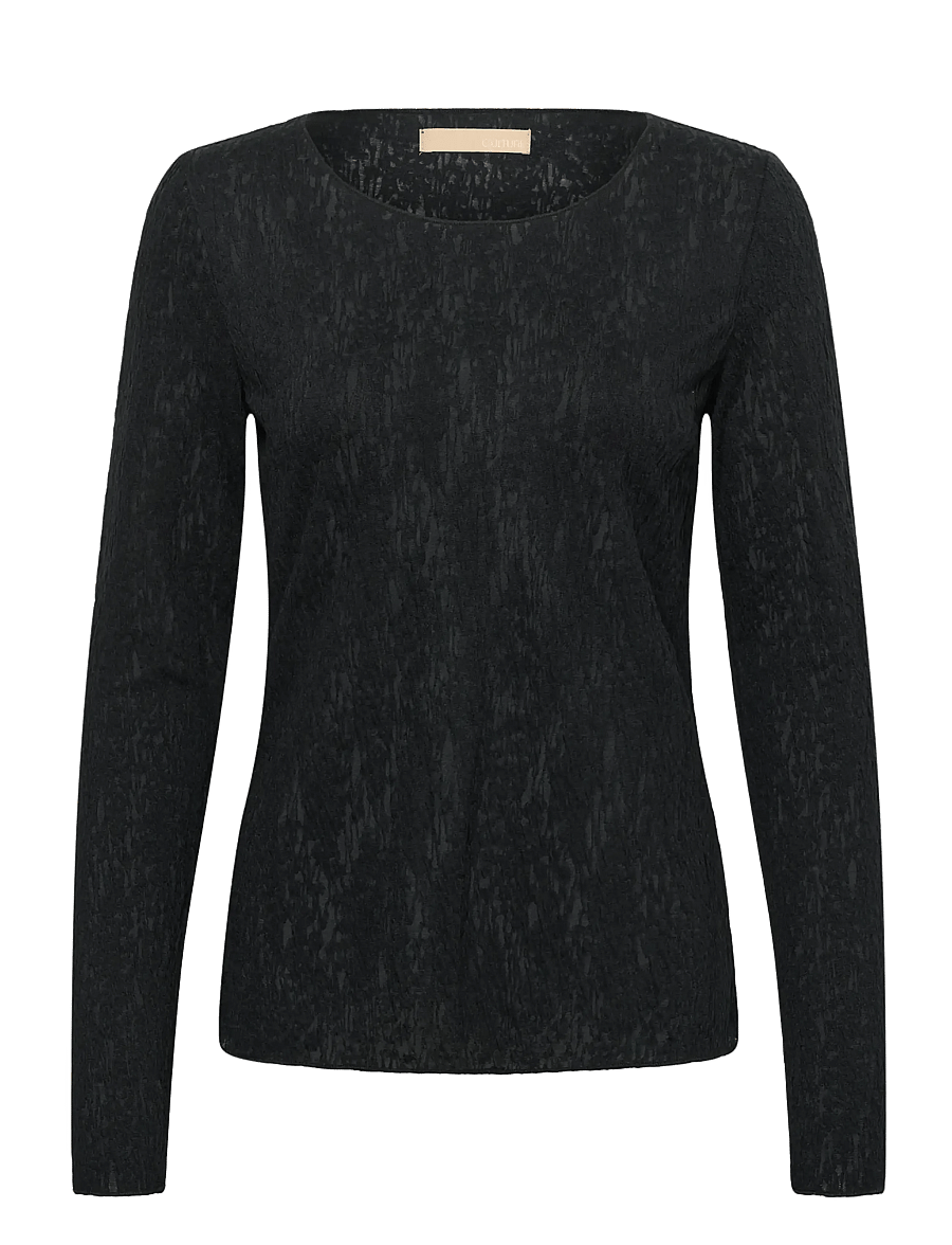 Culture - CUCINDY BLOUSE - long sleeved blouses - meteorite - 0