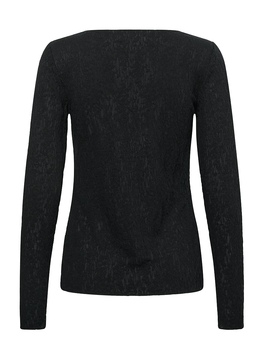 Culture - CUCINDY BLOUSE - long sleeved blouses - meteorite - 1