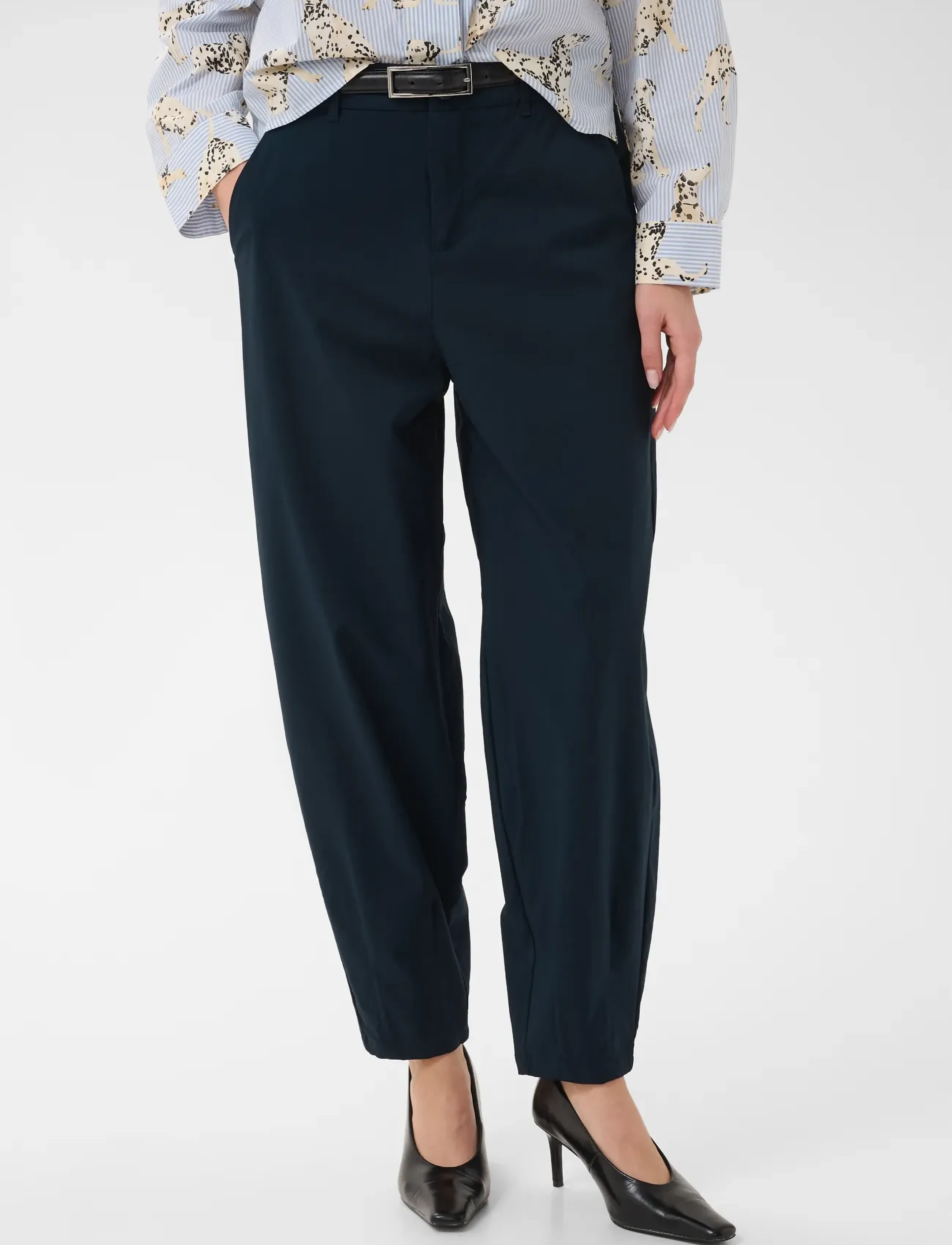 Culture - CUMALLY JAMIE PANTS - hosen mit geradem bein - salute - 2
