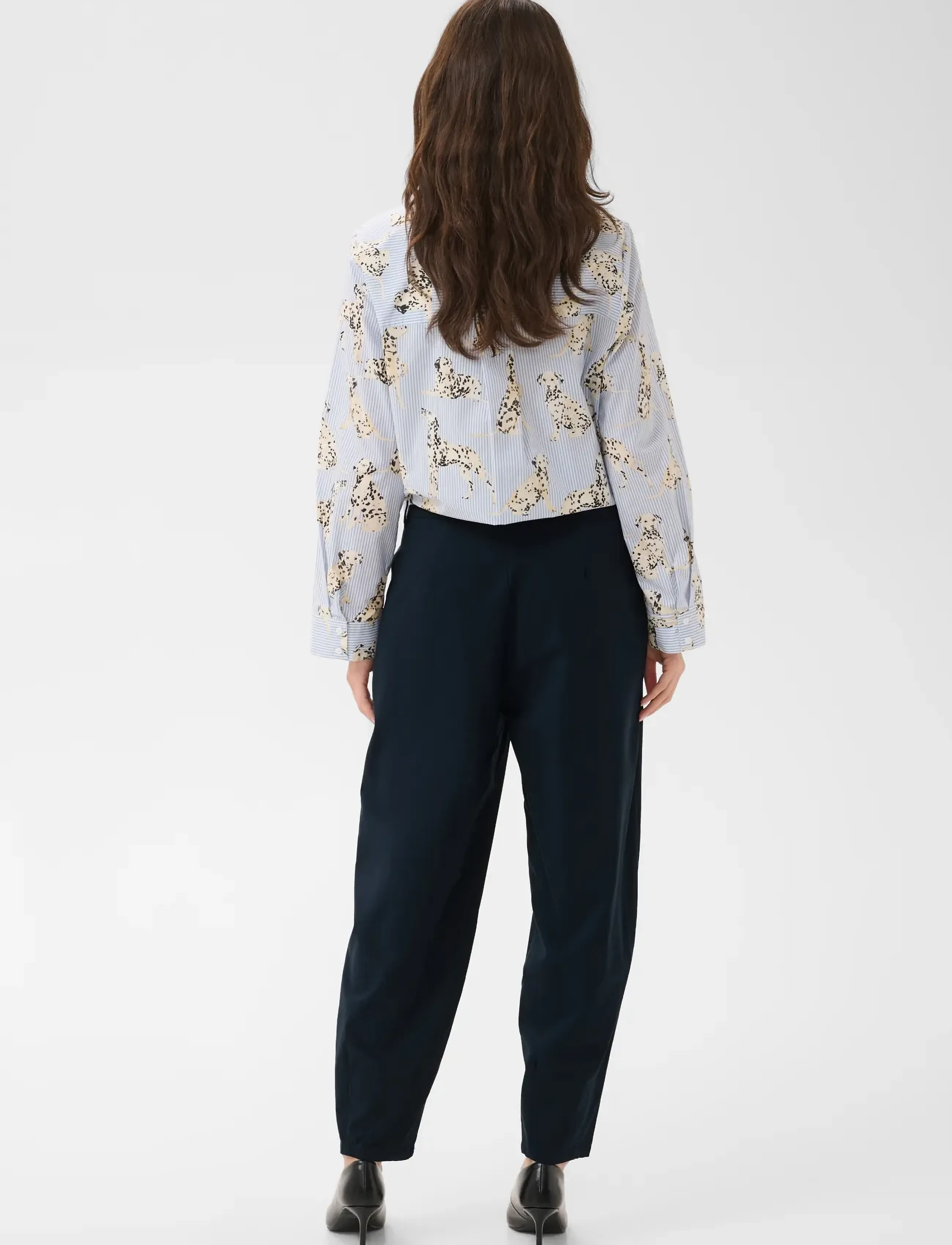 Culture - CUMALLY JAMIE PANTS - hosen mit geradem bein - salute - 4