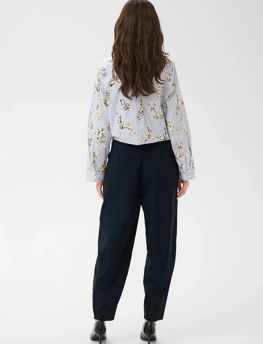 Culture - CUMALLY JAMIE PANTS - hosen mit geradem bein - salute - 4