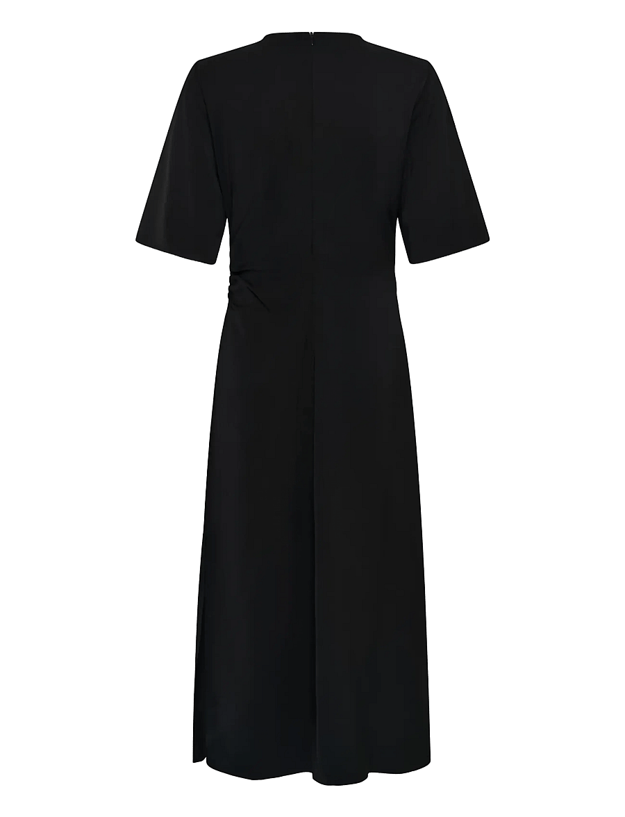 Culture - CUARAM SS DRESS - midi dresses - meteorite - 1