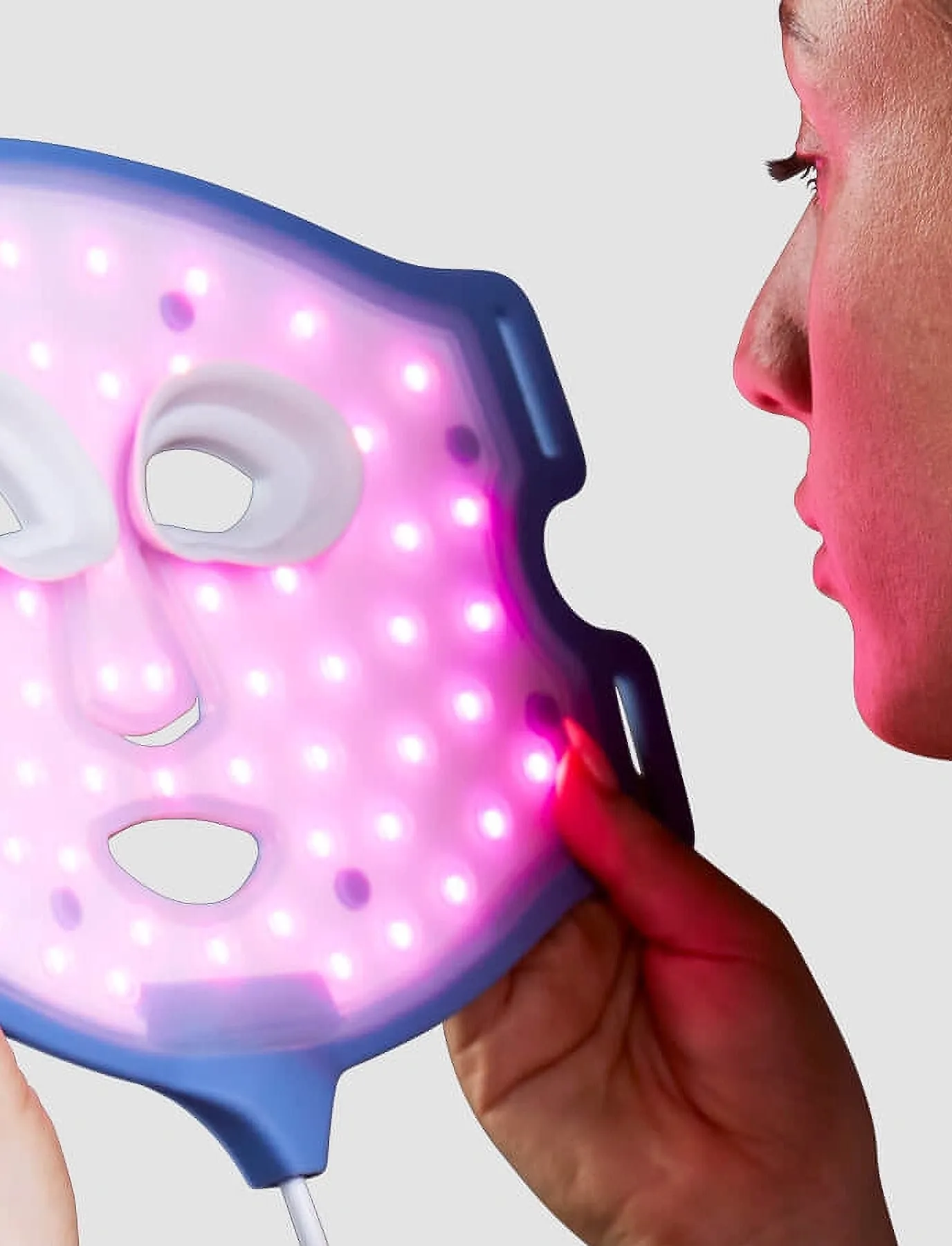 CurrentBody Skin Currentbody Skin Anti-Blemish Led Face Mask, One Size, Blue, Hudpleje > Skønhedsteknologi, Dame