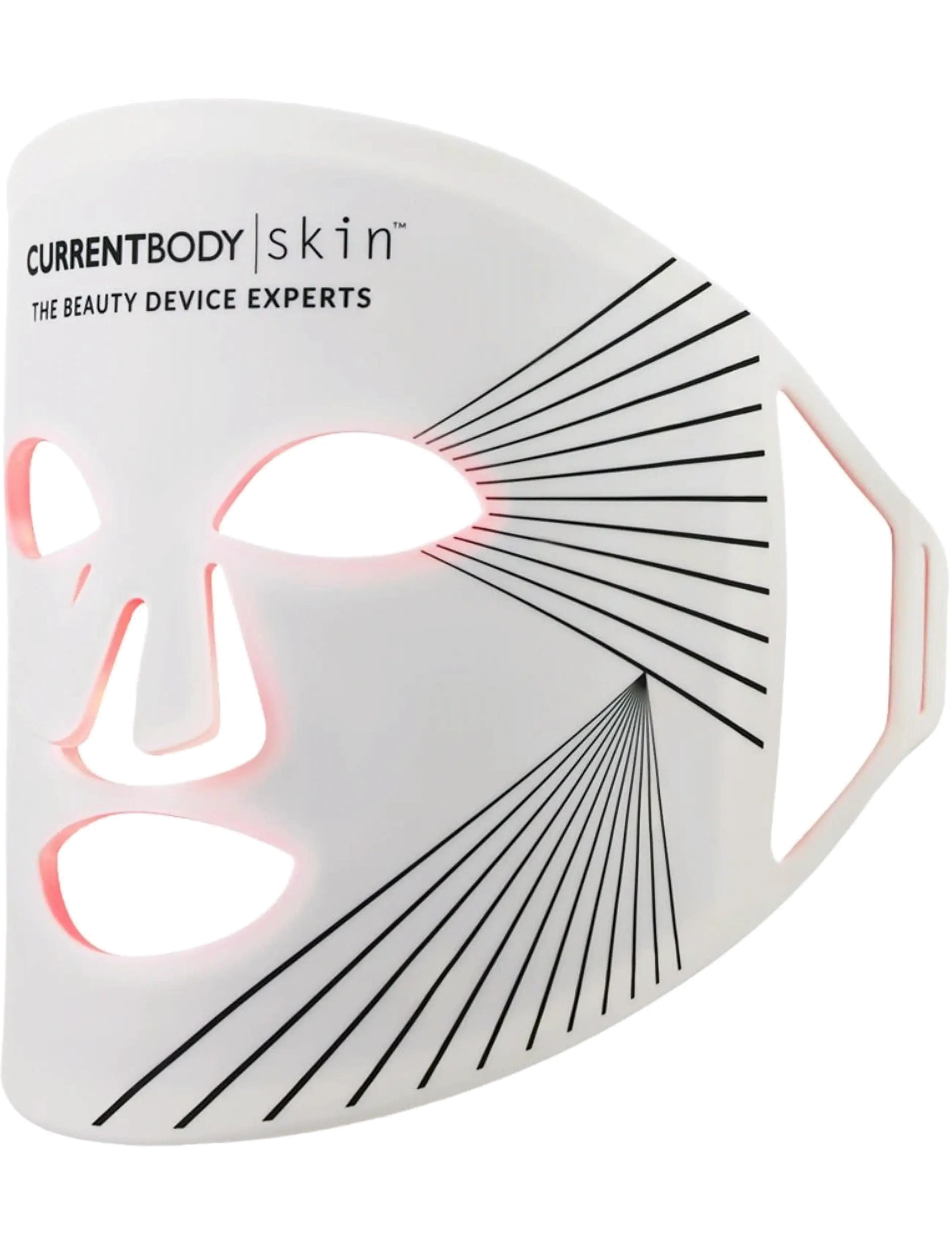 CurrentBody Skin Led Light Therapy Face Mask, Beauty Tech, Hvid, Str: ONE SIZE