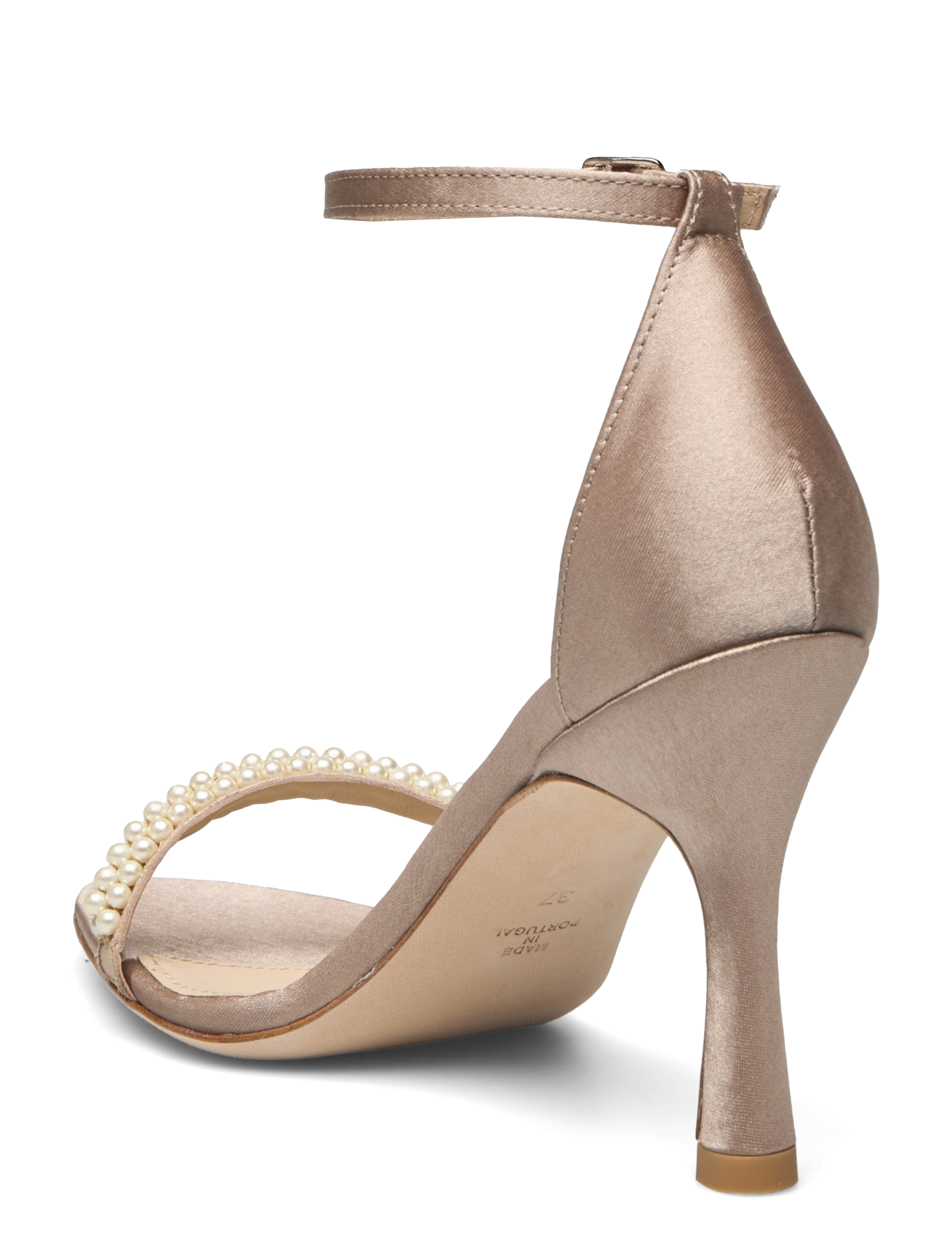 Custommade - Alma Satin Pearl - odzież imprezowa w cenach outletowych - 615 travertine - 2