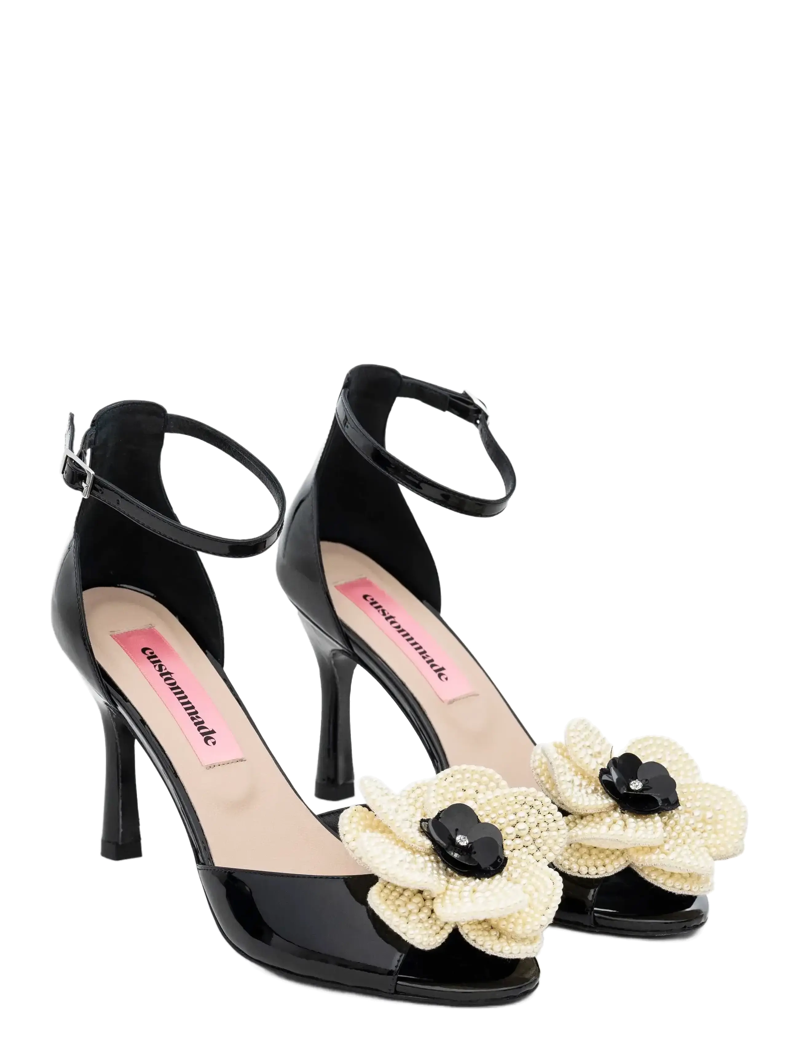 Custommade - Seduction Pearl Flower - festtøj til outletpriser - black - 1