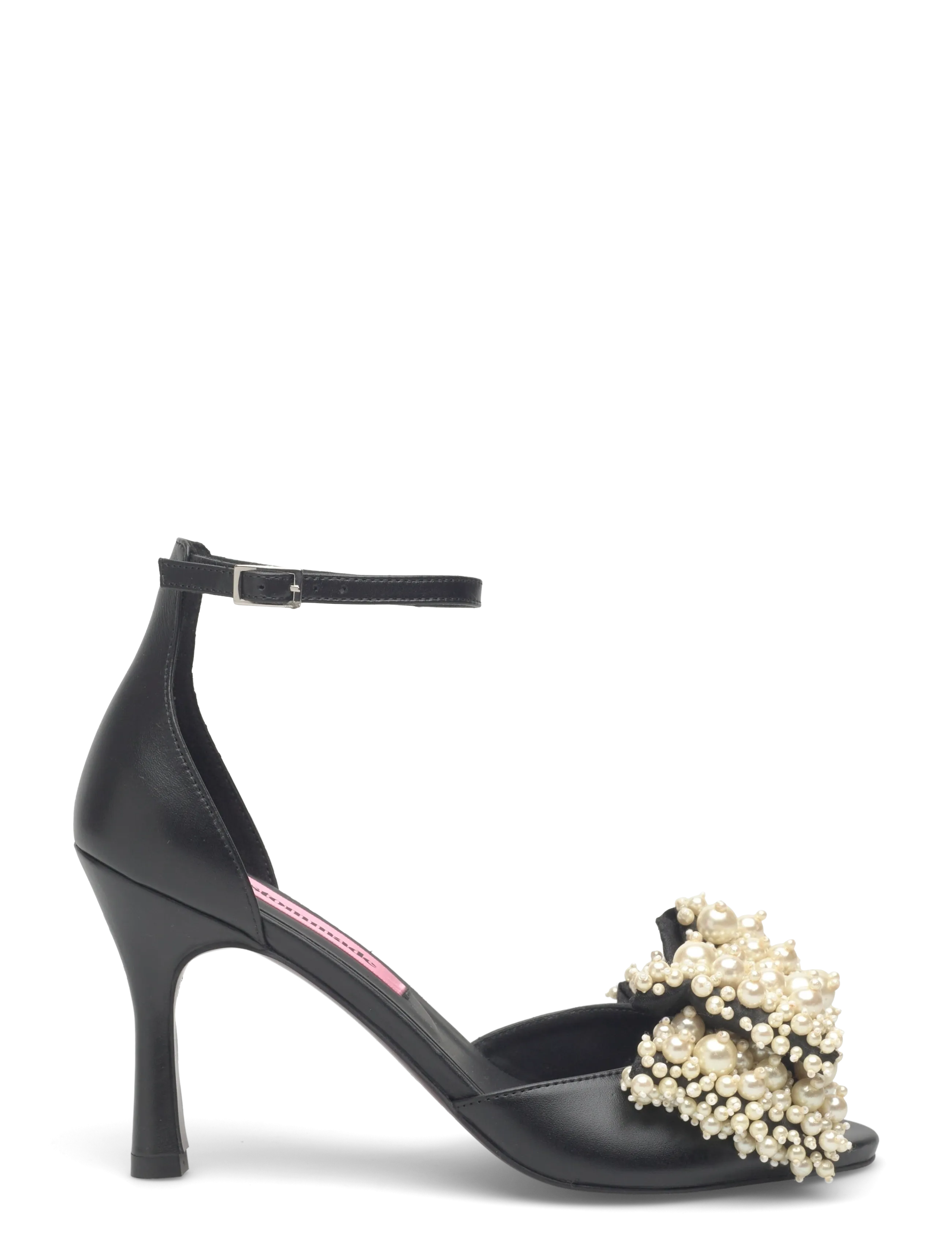 Custommade - Celine Pearl - korolliset sandaalit - black - 1