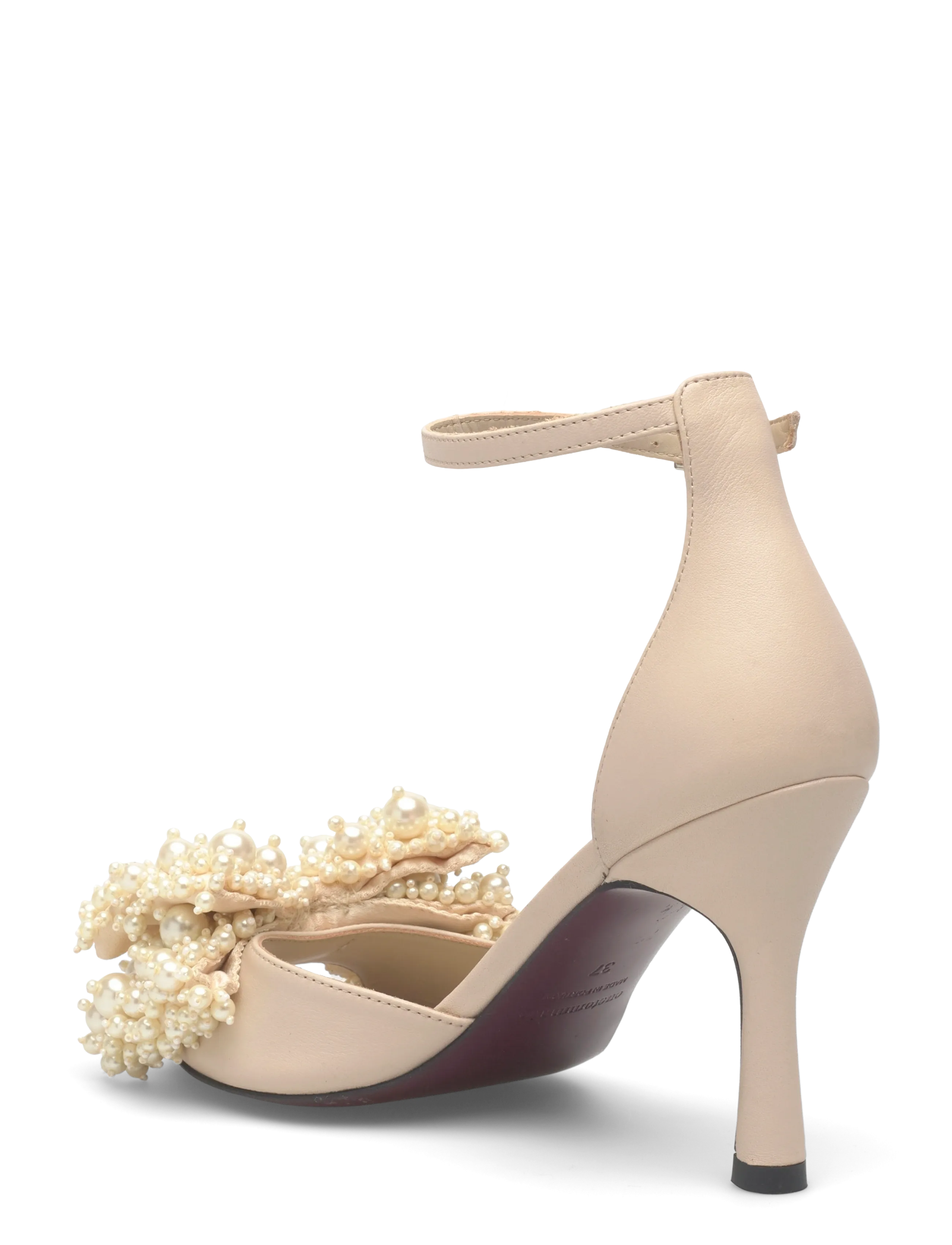Custommade - Celine Pearl - sandaler med hæl - cream - 2