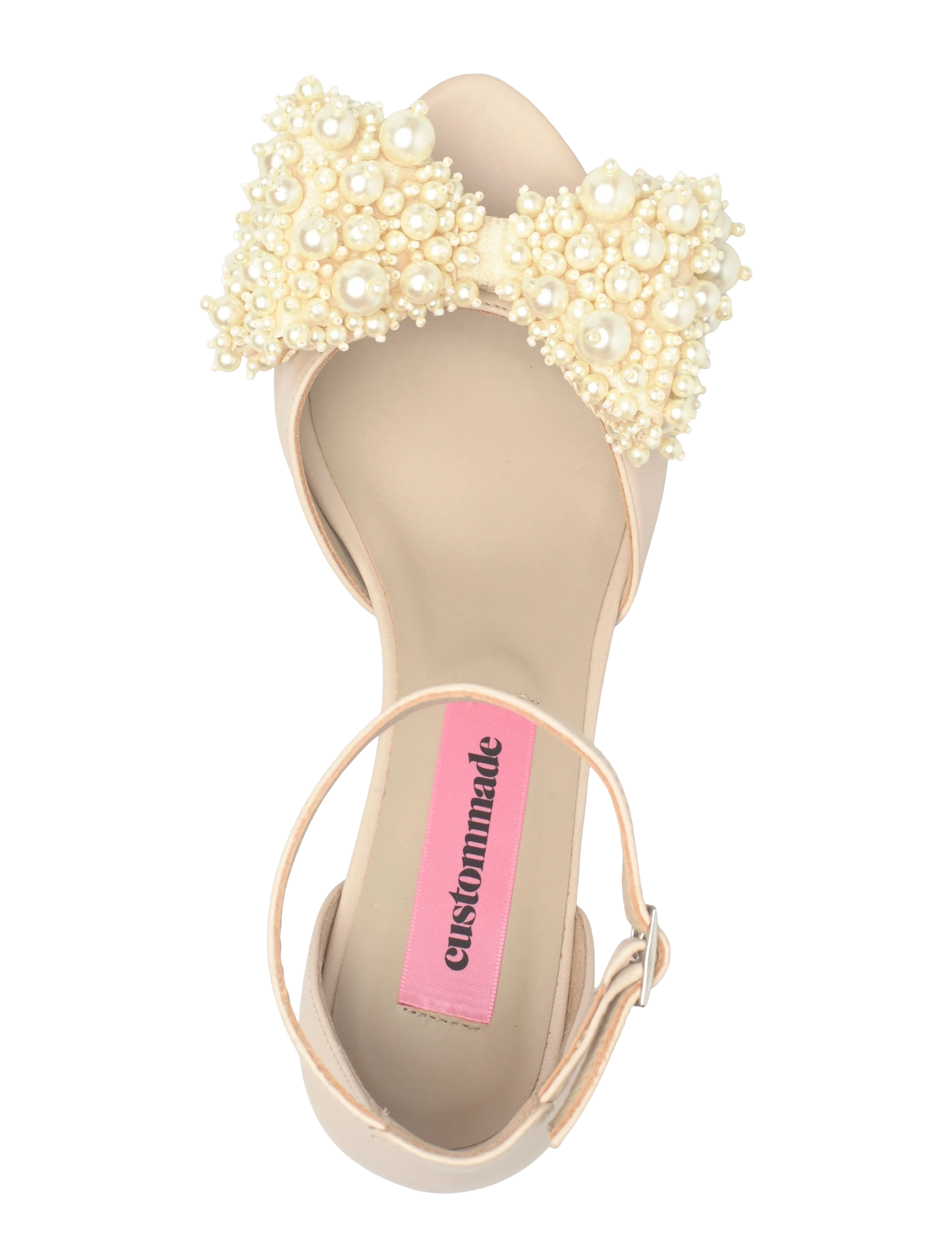 Custommade - Celine Pearl - sandaler med hæl - cream - 3