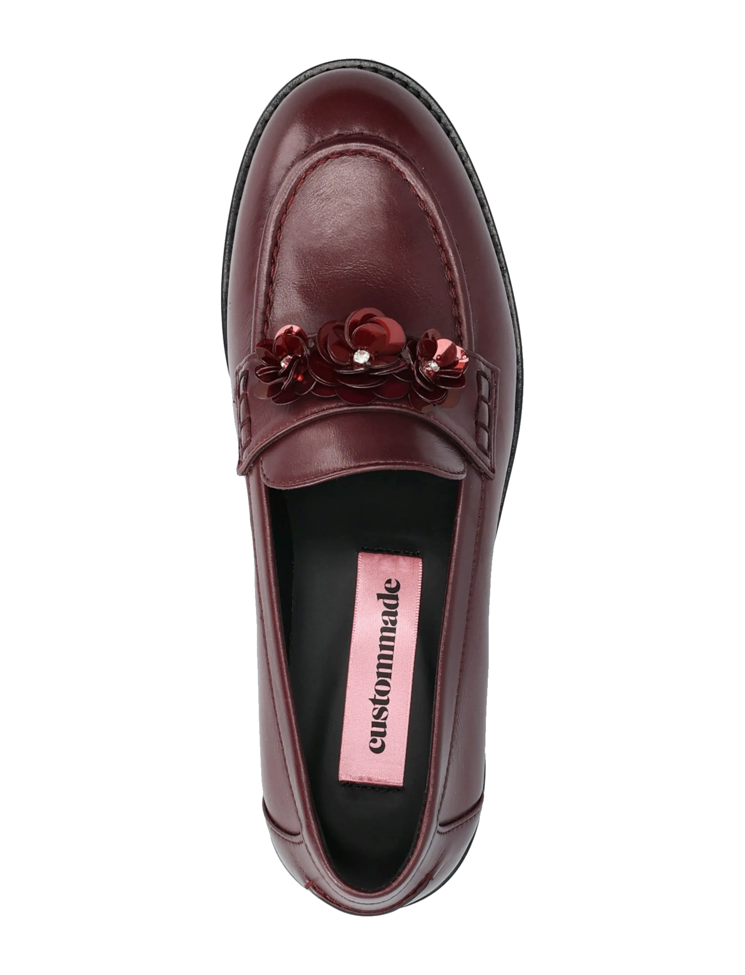 Custommade - Carmen Bloom - fashion trends - burgundy - 3