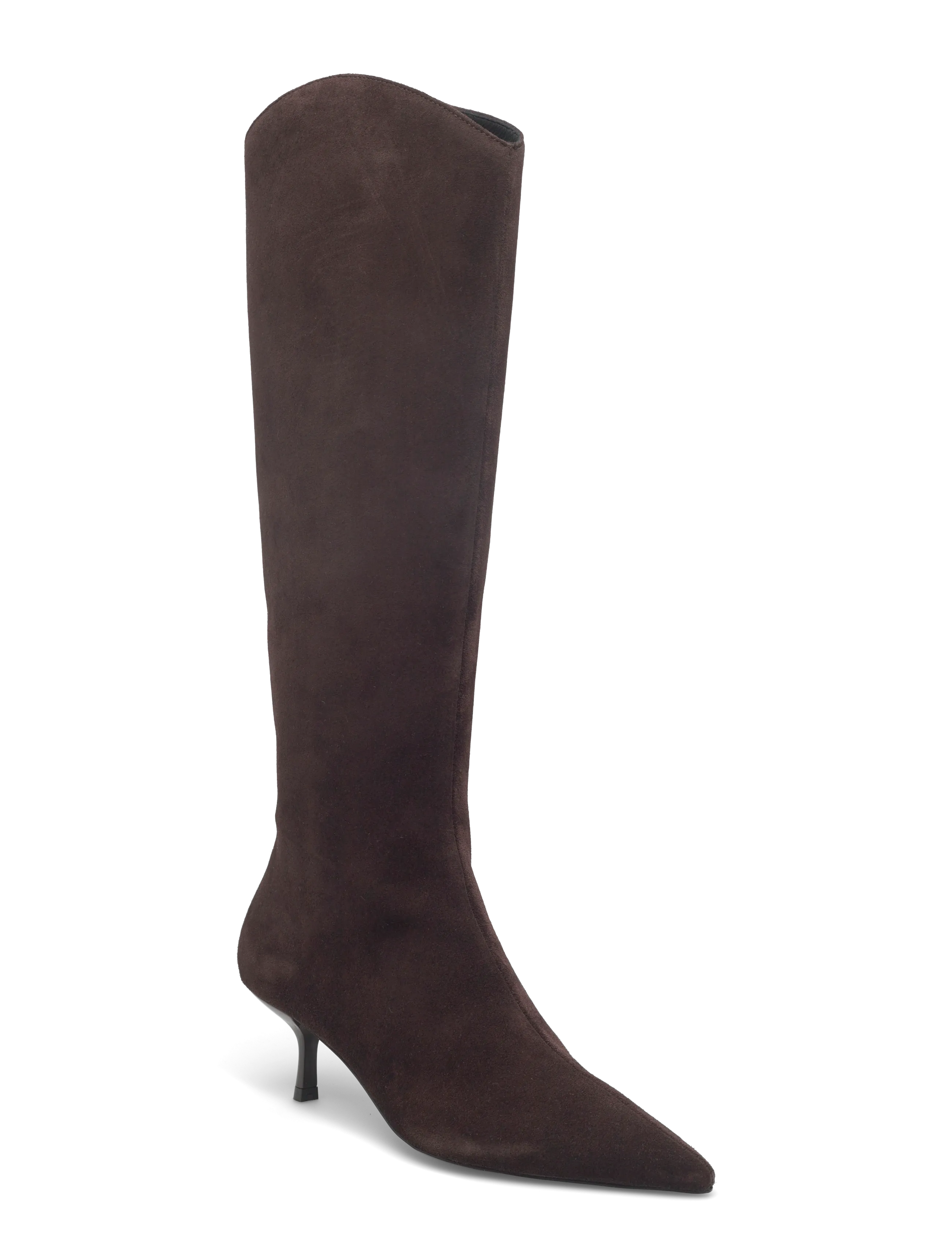 Custommade Eleya Suede, 36, Brown, Tall Boots > Knee High Boots, Dame