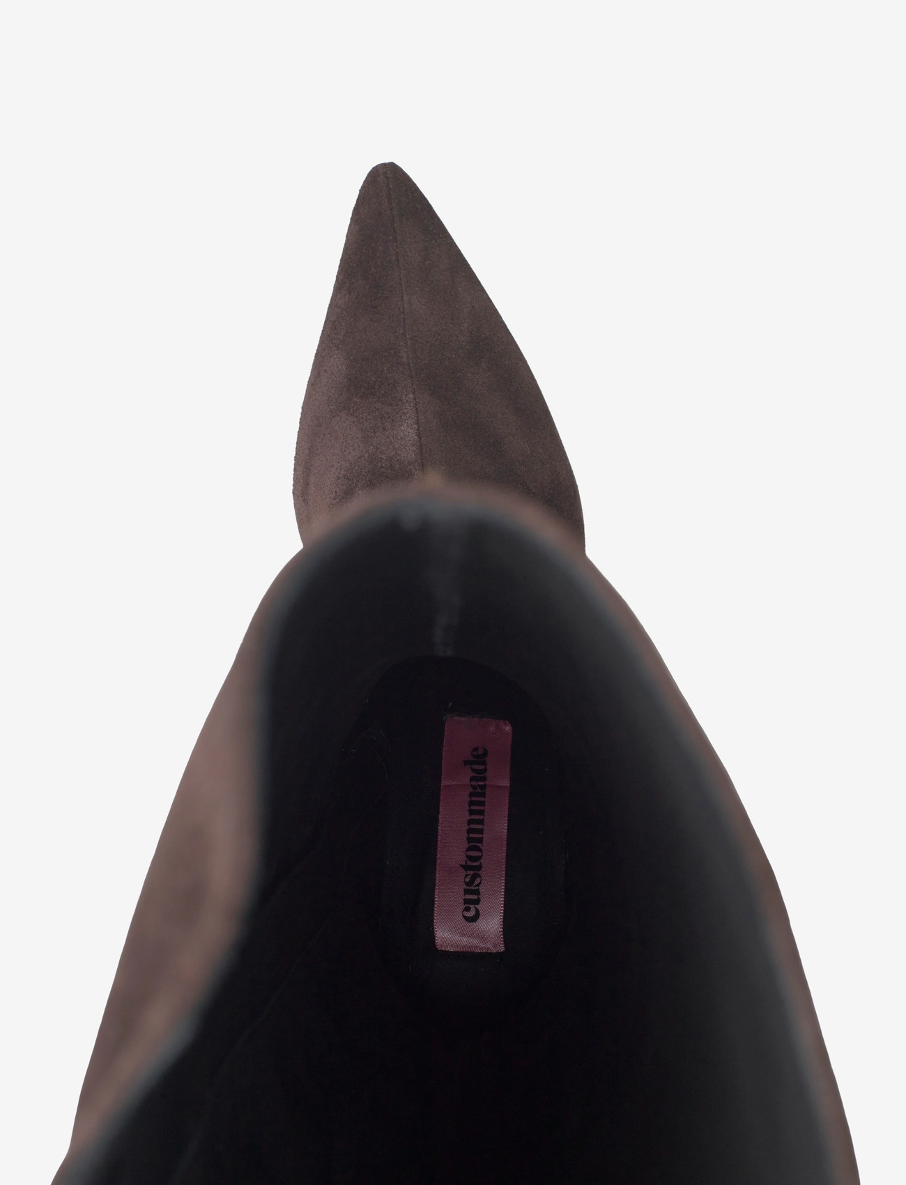 Custommade - Eleya Suede - höga stövlar - chocolate - 3