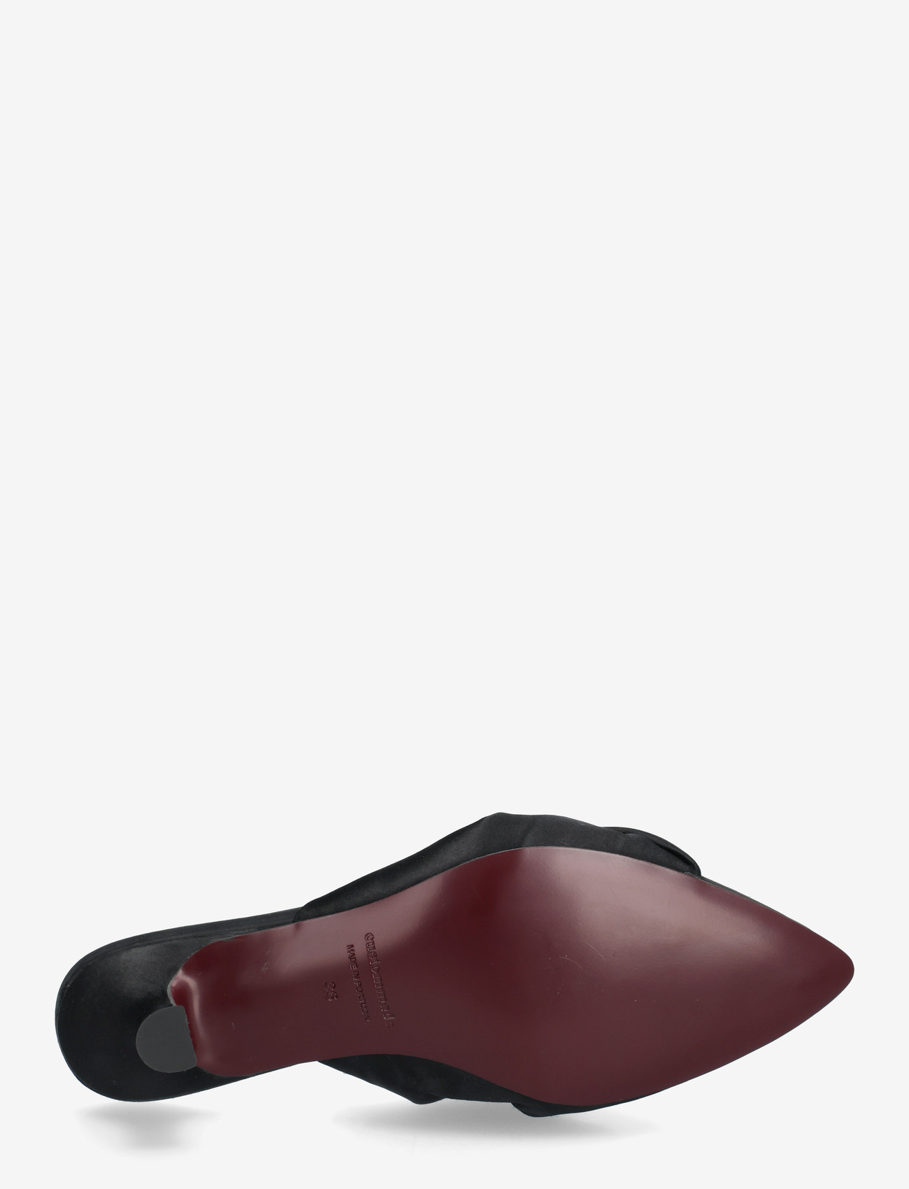 Custommade - Alia Satin - mules med hæle - black - 4