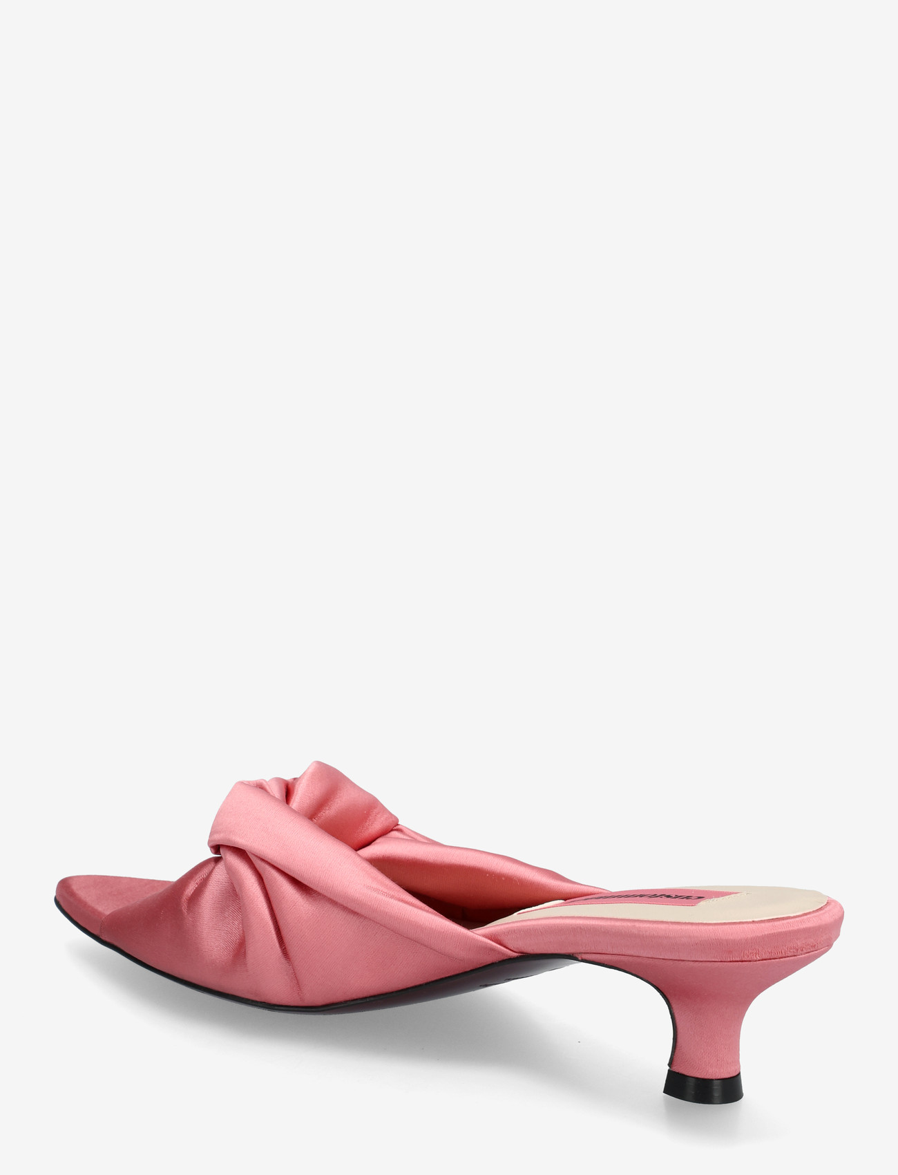 Custommade - Alia Satin - kontsaga muula-stiilis jalanõud - pink - 2