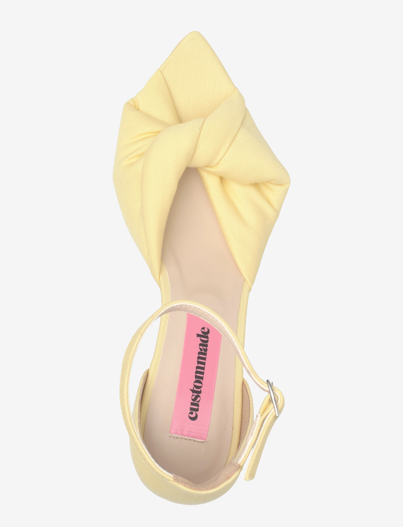 Custommade - Alice Satin - open toe shoes - creme white - 3