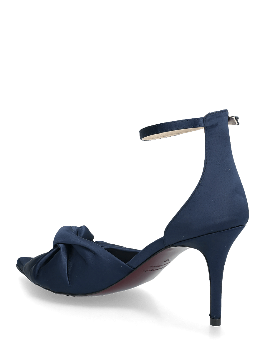 Custommade - Alice Satin - sandaler med hæl - marino - 2