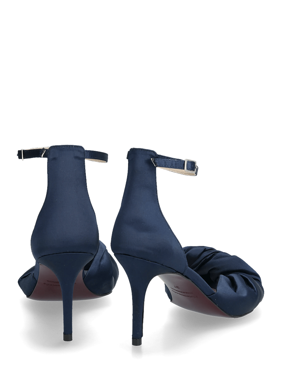 Custommade - Alice Satin - sandaler med hæl - marino - 4
