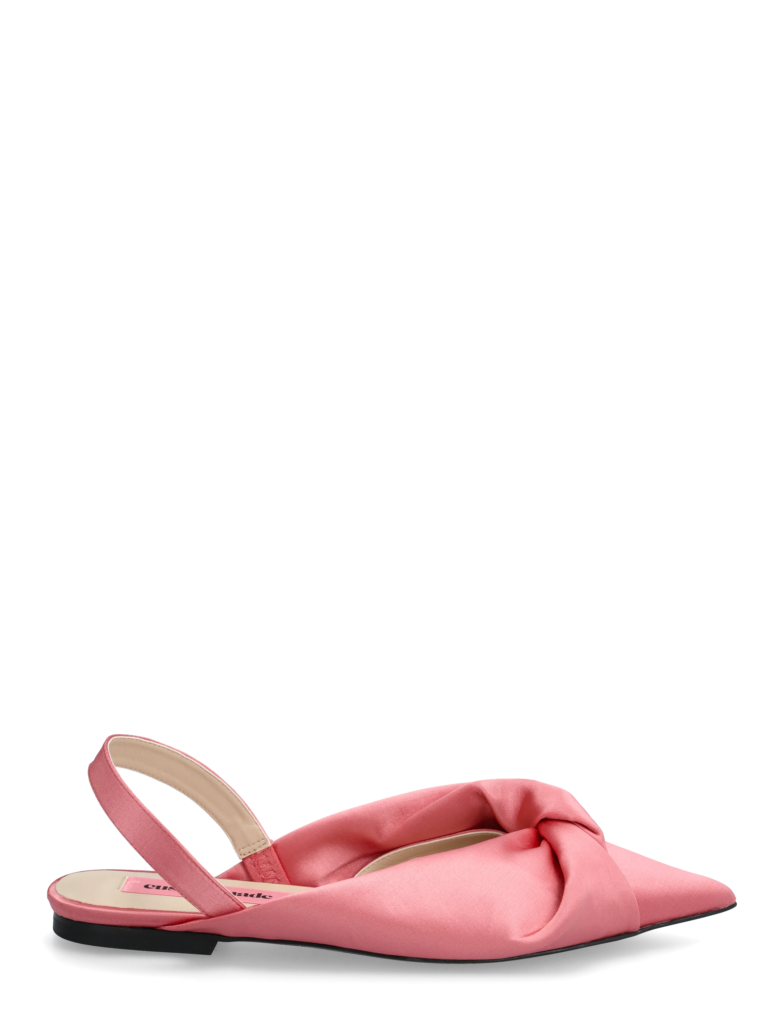 Custommade - Anna Satin - flade sandaler - blush - 1