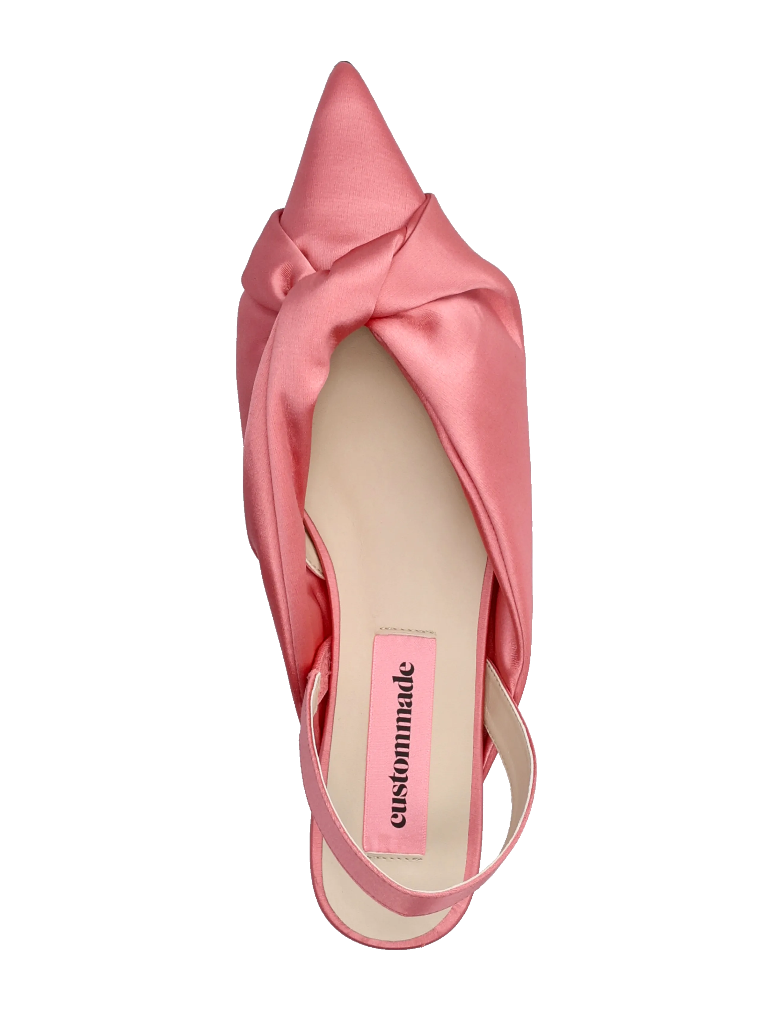 Custommade - Anna Satin - flade sandaler - blush - 3