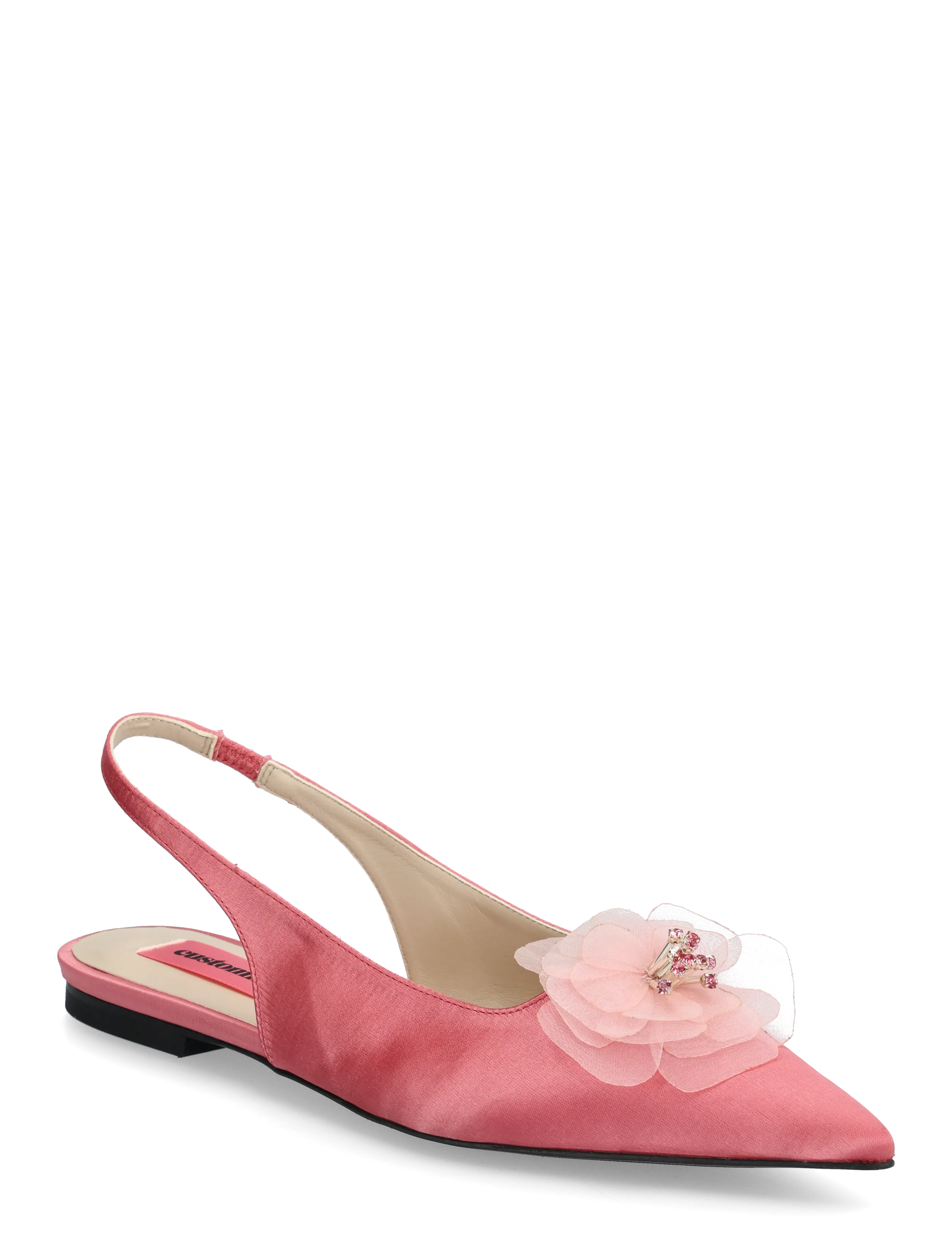 Custommade Fiona Flower Satin - Skor - BLUSH / pink/rose