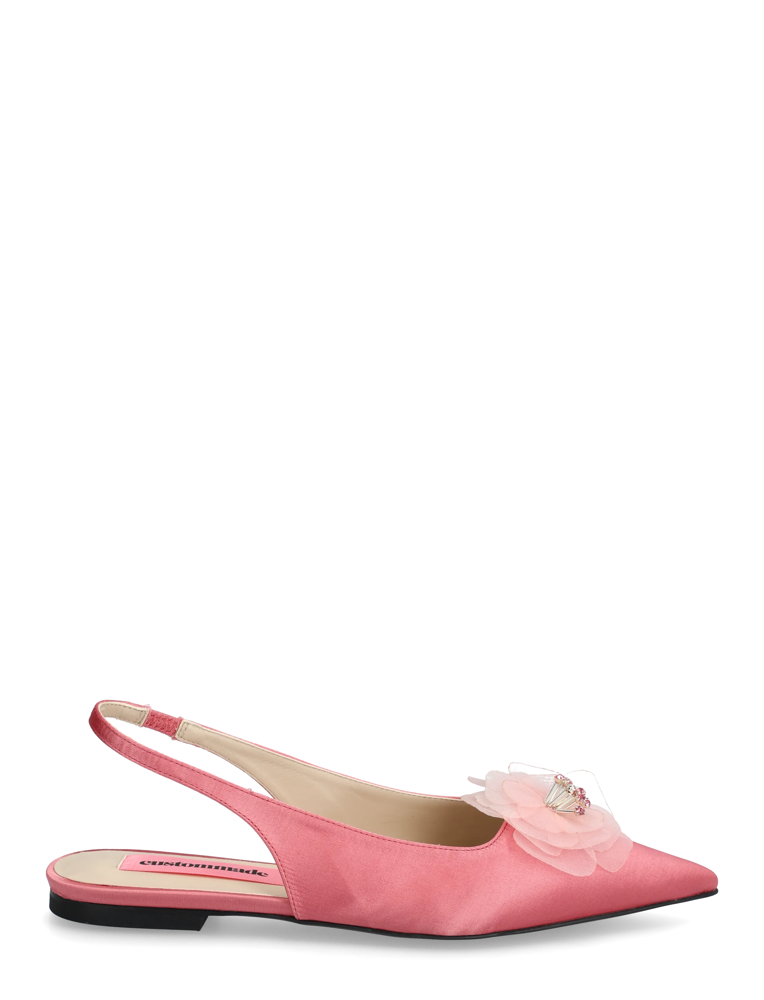 Custommade - Fiona Flower Satin - speciella tillfällen - blush - 1