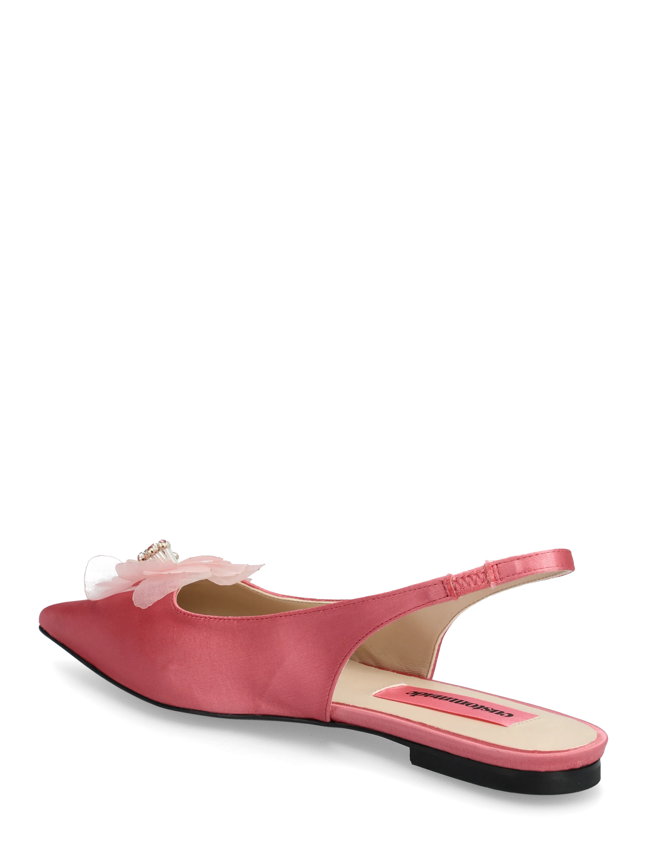 Custommade - Fiona Flower Satin - speciella tillfällen - blush - 2