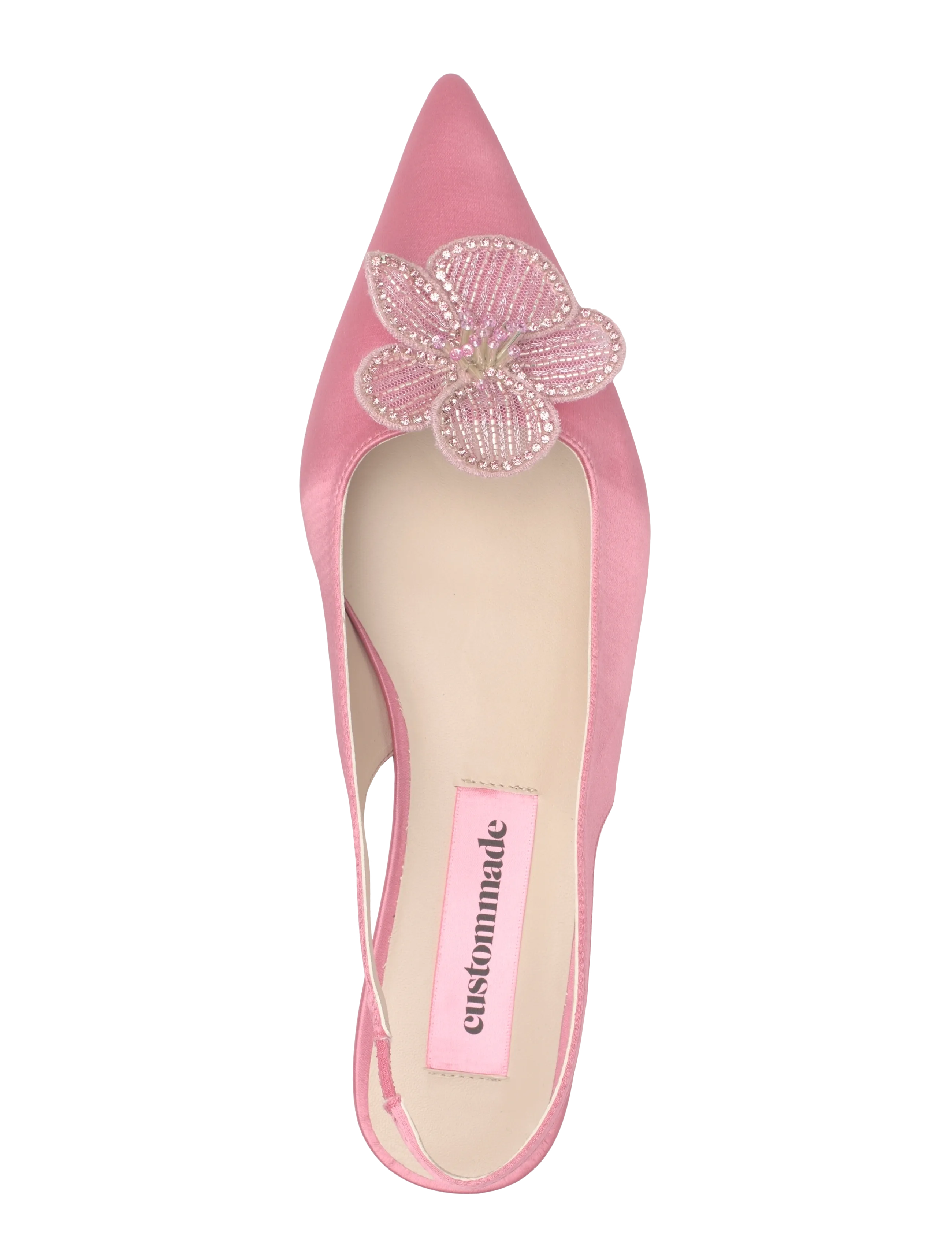 Custommade - Fiona Crystal Satin - special occasions - blush - 3