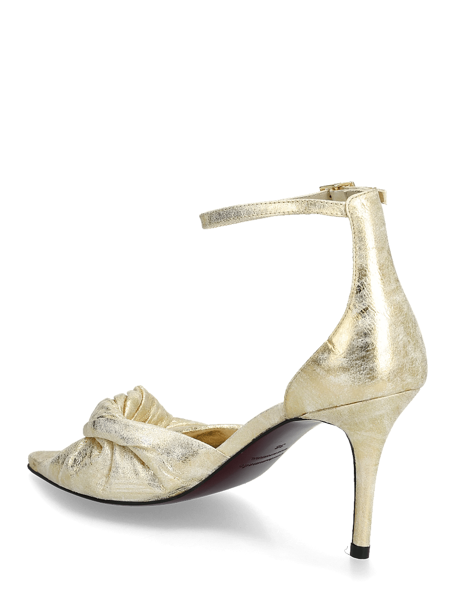 Custommade - Alice Metallic - korolliset sandaalit - gold metallic - 2