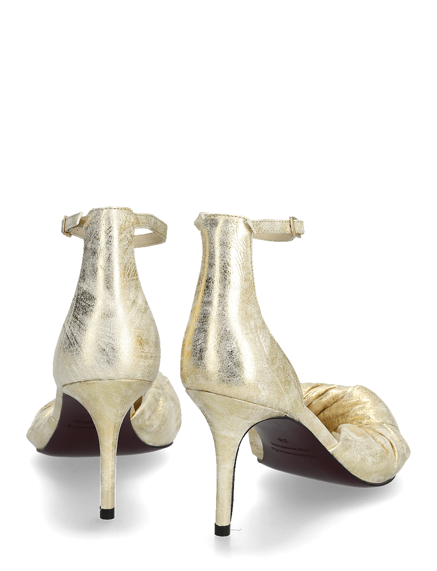Custommade - Alice Metallic - korolliset sandaalit - gold metallic - 4