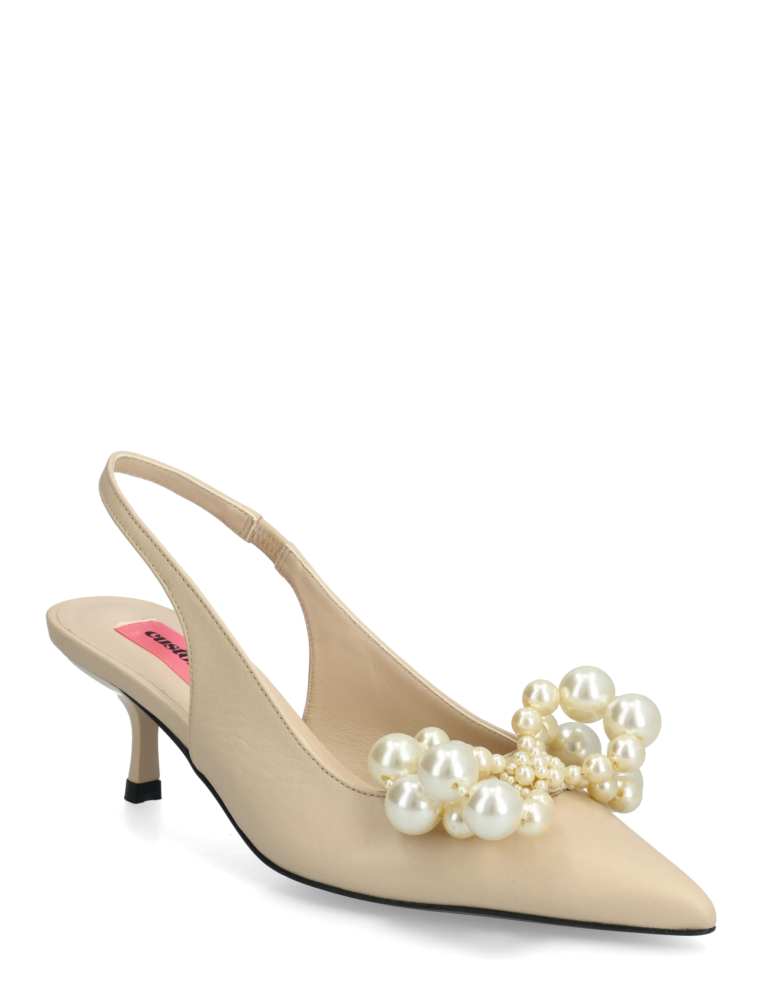 Custommade Florence Pearl - Skor - CREAM / beige