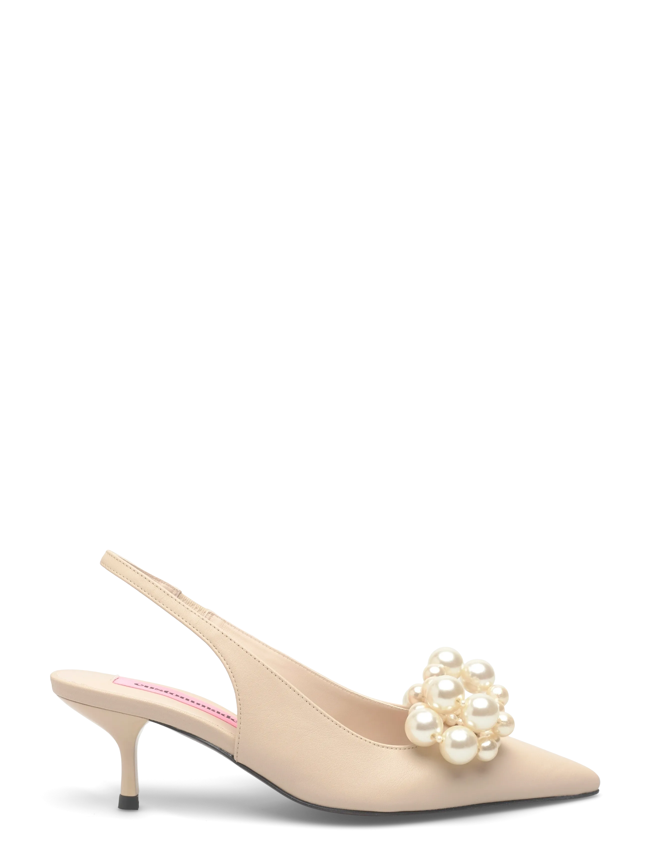Custommade - Florence Pearl - slingbacks mit absatz - cream - 1