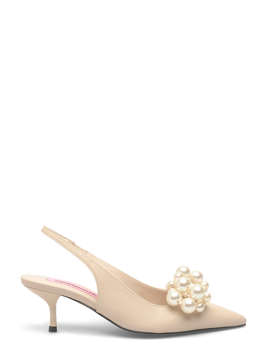 Custommade - Florence Pearl - slingbacks mit absatz - cream - 1