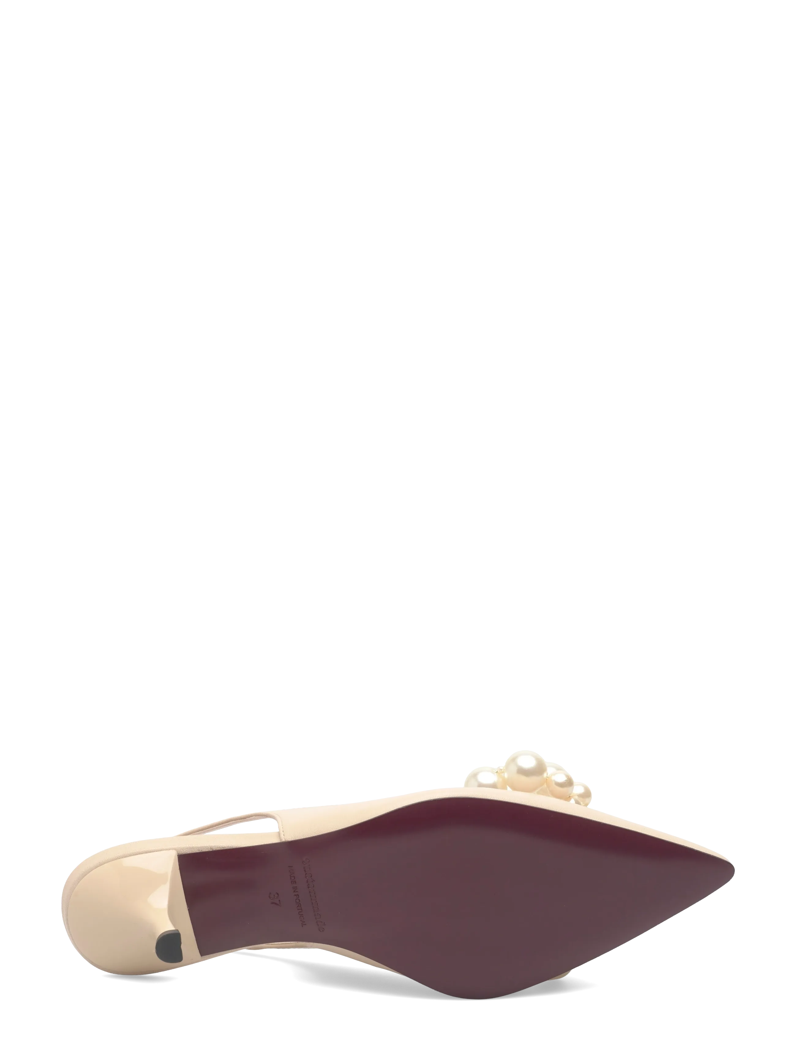Custommade - Florence Pearl - slingbacks mit absatz - cream - 4