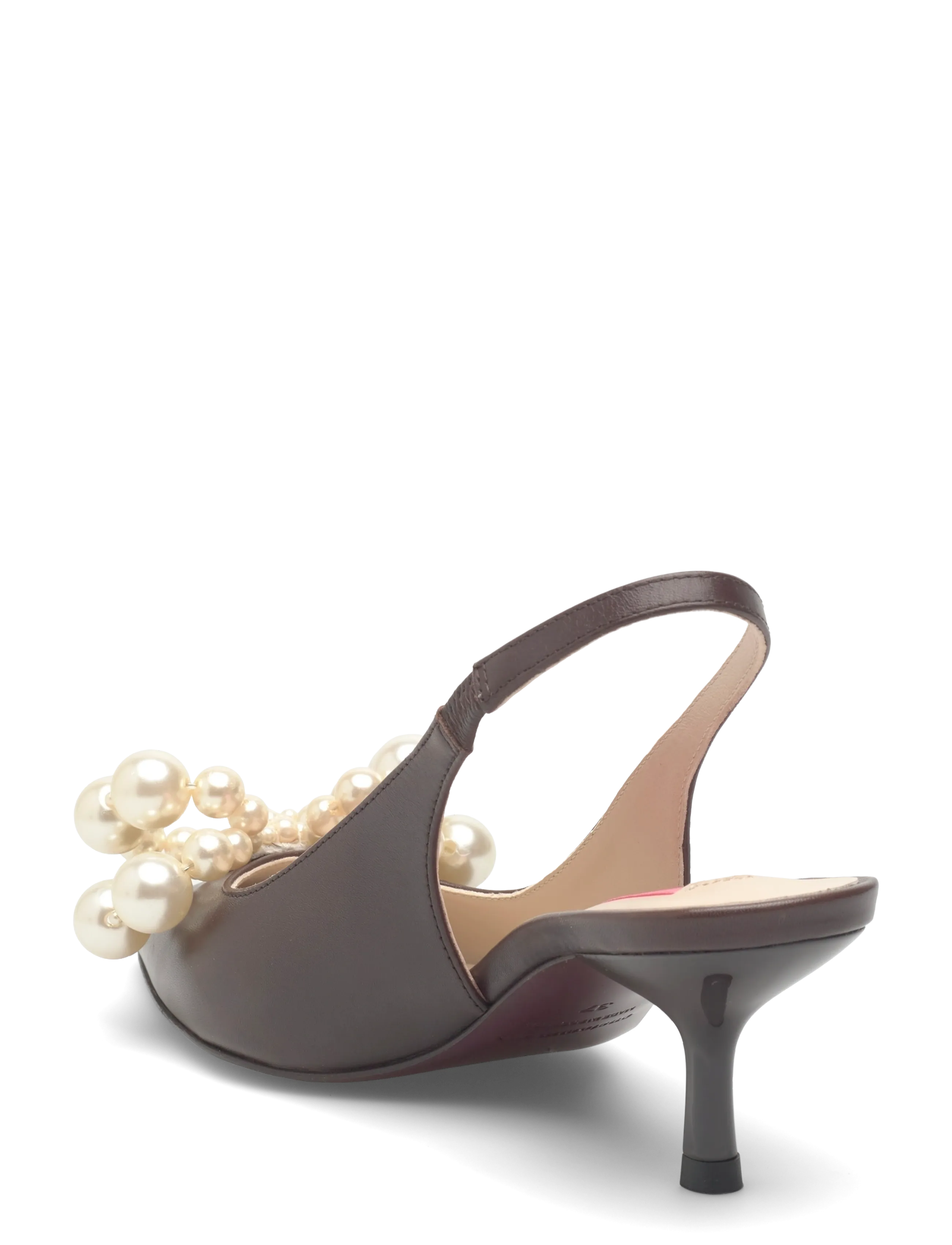 Custommade - Florence Pearl - slingbacks med hæle - slate mink - 2