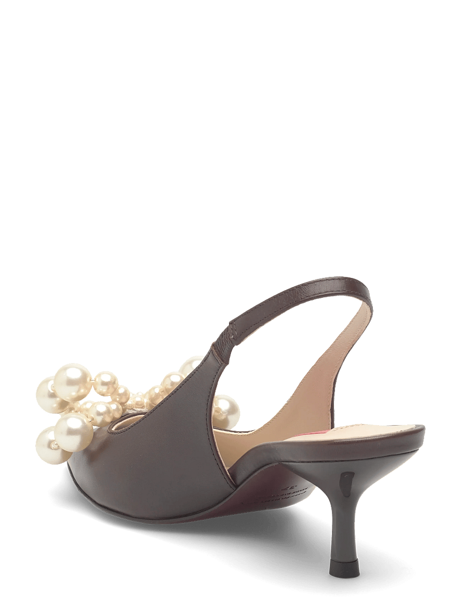 Custommade - Florence Pearl - slingbacks med hæle - slate mink - 2