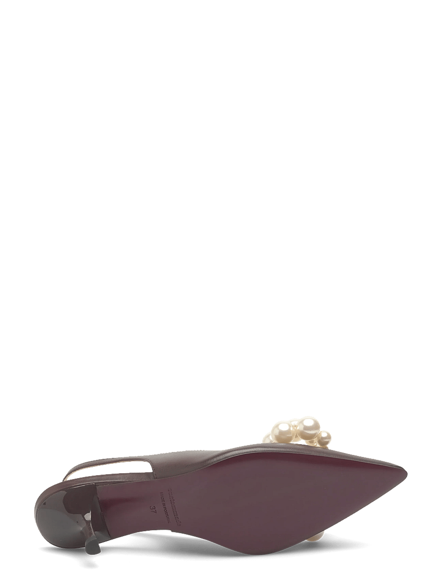 Custommade - Florence Pearl - slingbacks med hæle - slate mink - 4