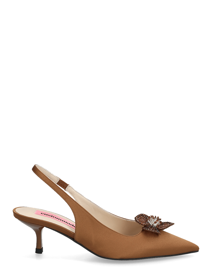 Custommade - Florence Crystal - slingbacks mit absatz - caramel - 1