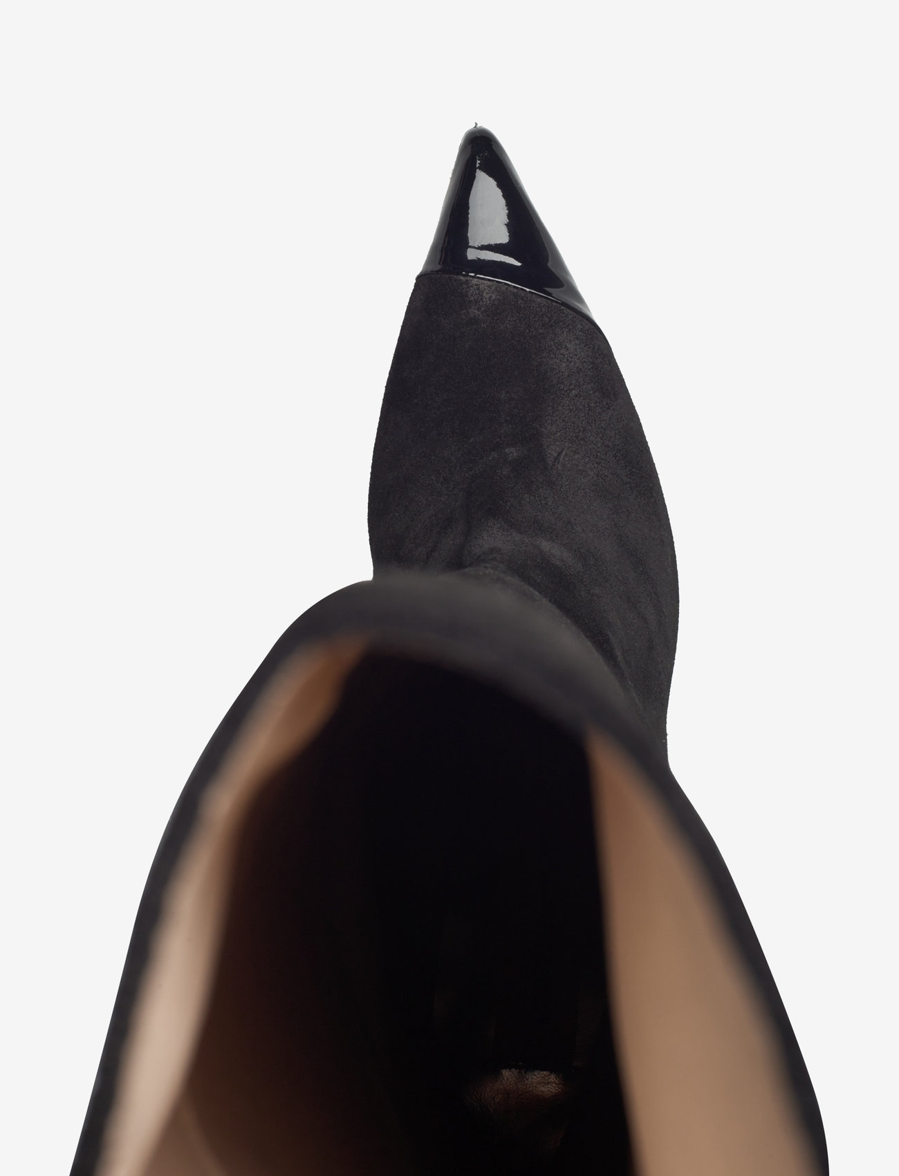 Custommade - Alia Suede - pika säärega saapad - 999 anthracite black - 3