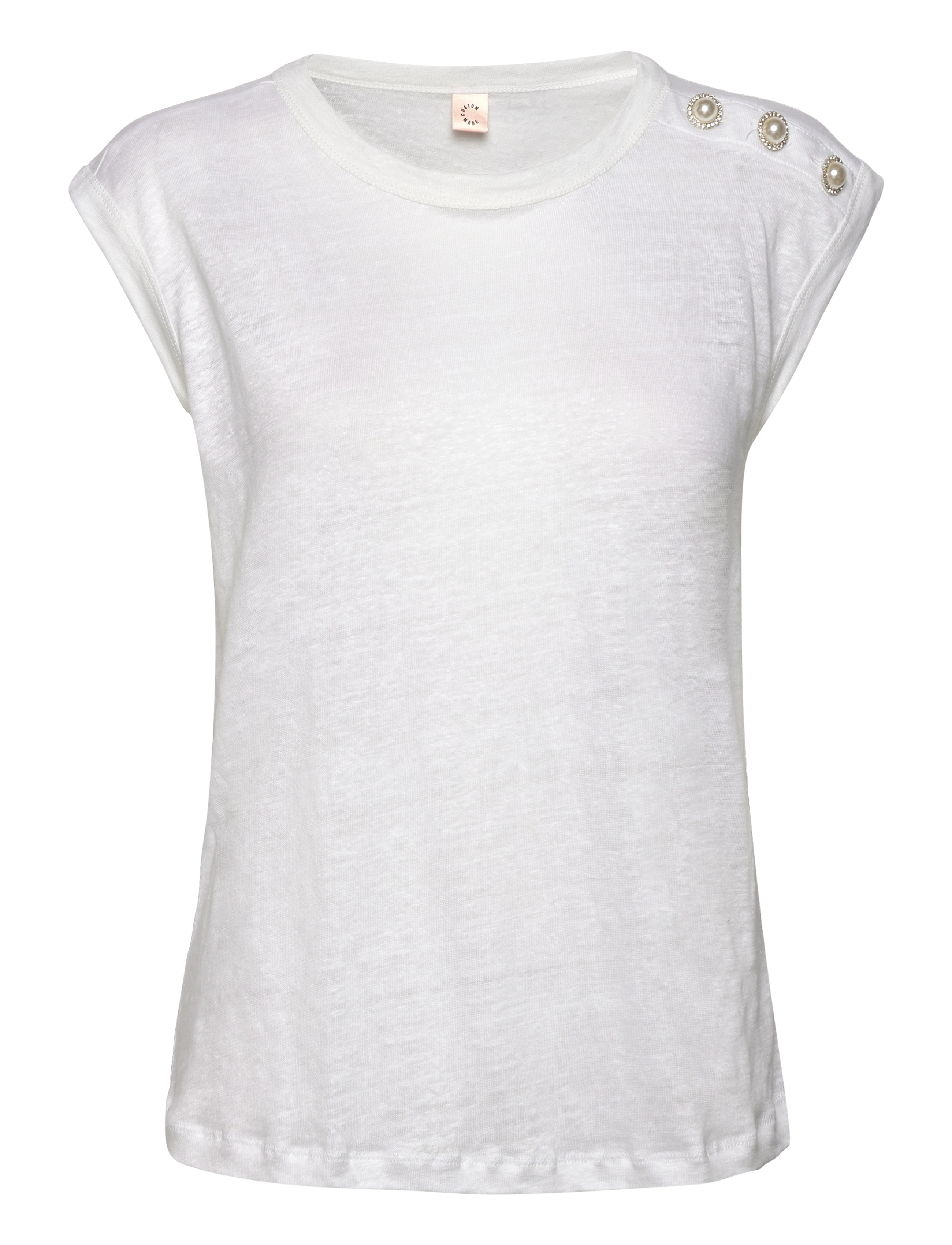 Custommade - Meghan Linen - 001 bright white - 0